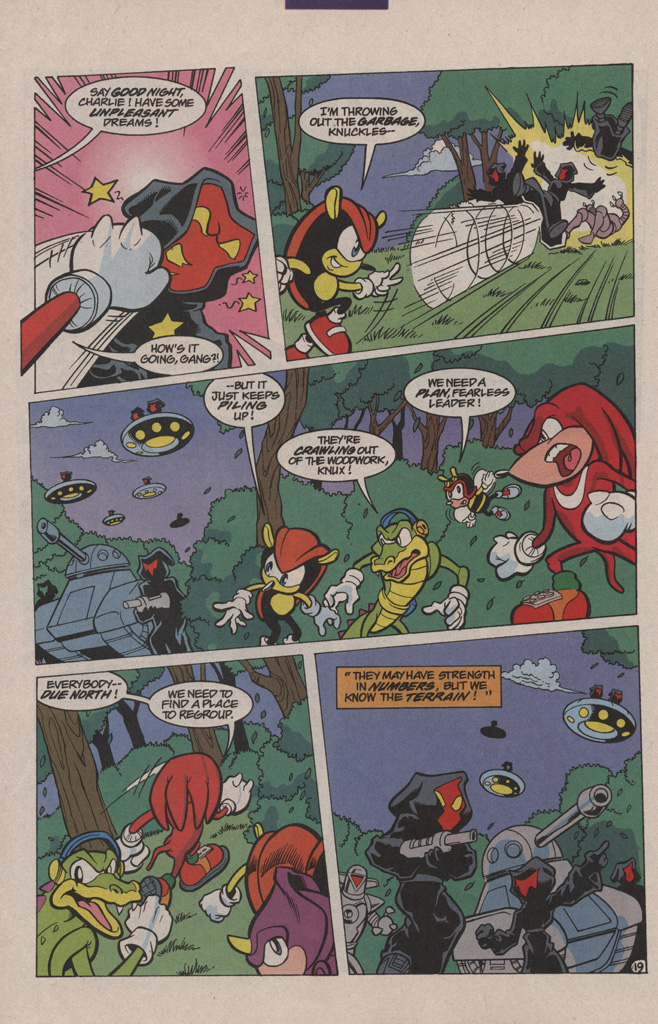 Read online Knuckles the Echidna comic -  Issue #1 - 28