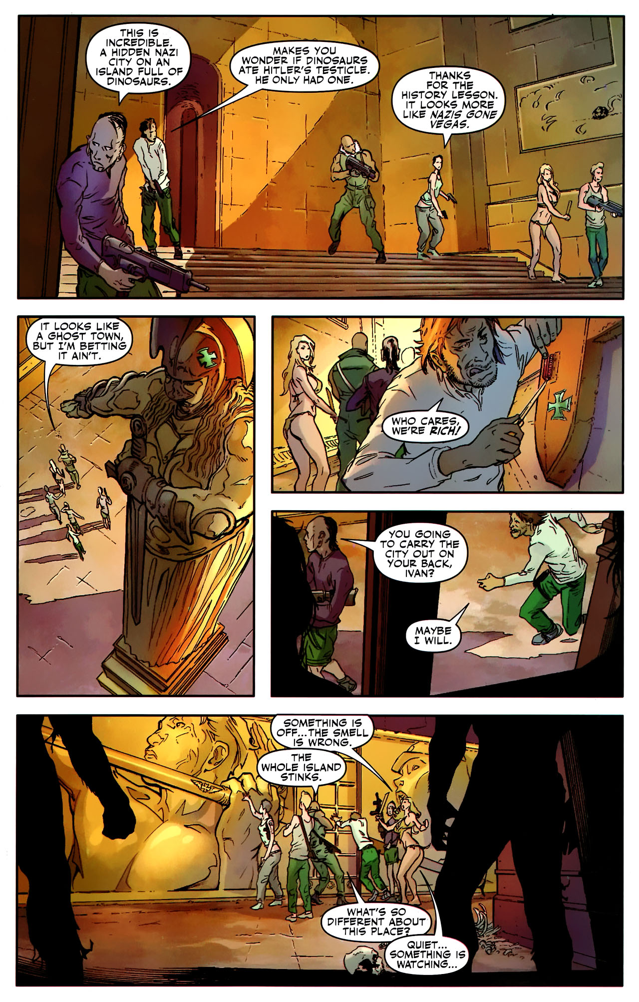 Read online Shanna the She-Devil: Survival of the Fittest comic -  Issue #2 - 12