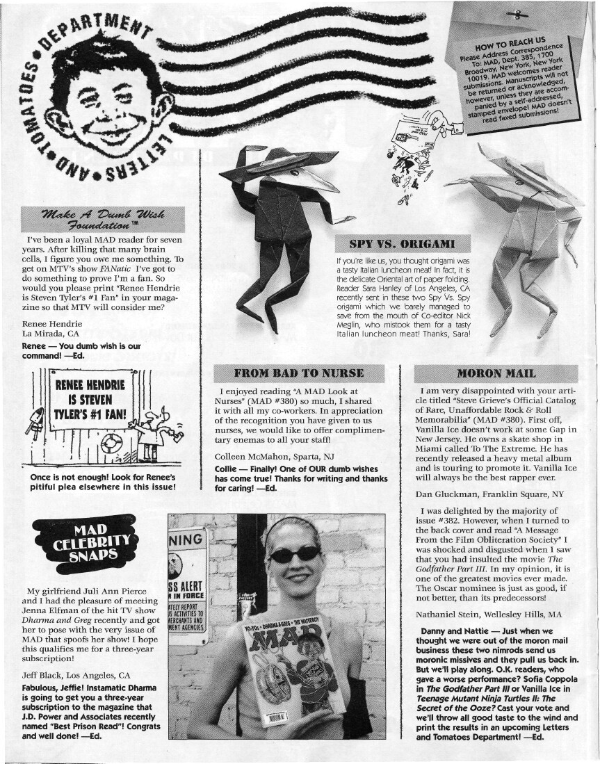 Read online MAD comic -  Issue #385 - 6