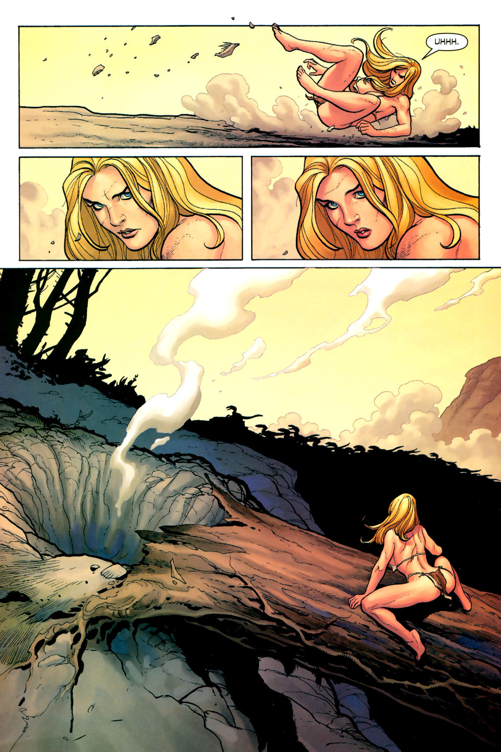 Read online Shanna, the She-Devil (2005) comic -  Issue #7 - 8