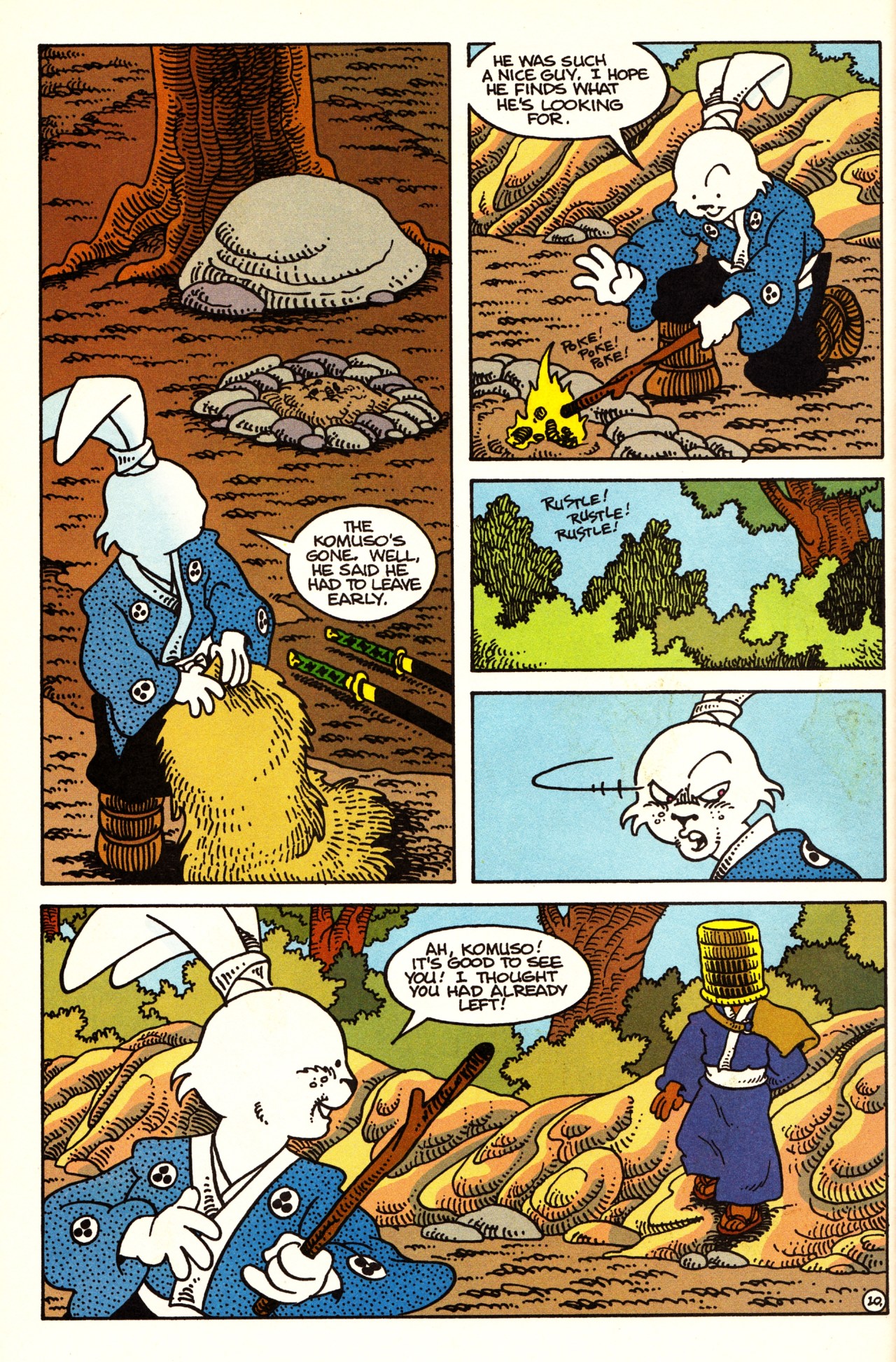 Read online Usagi Yojimbo (1993) comic -  Issue #7 - 12