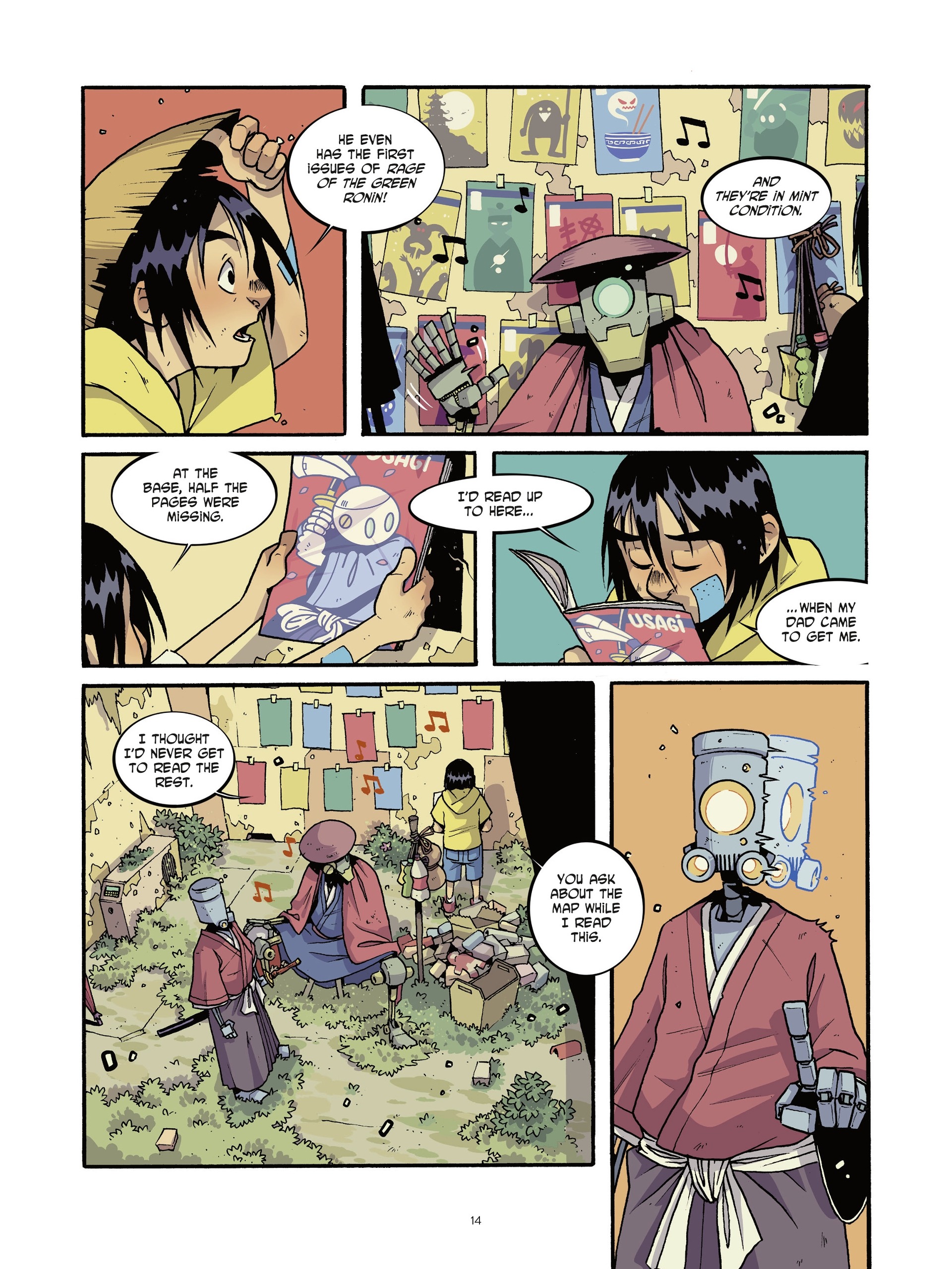Read online Yojimbot (2021) comic -  Issue #2 - 15
