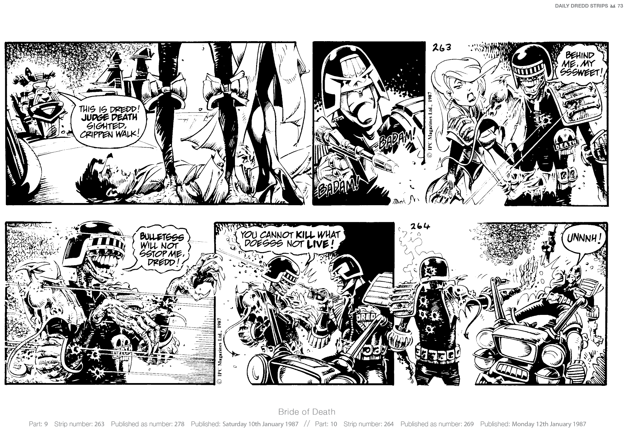 Read online Judge Dredd: The Daily Dredds comic -  Issue # TPB 2 - 76