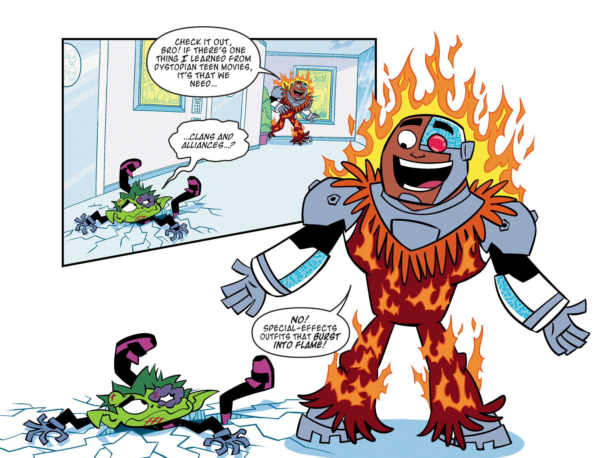 Read online Teen Titans Go! (2013) comic -  Issue #67 - 14