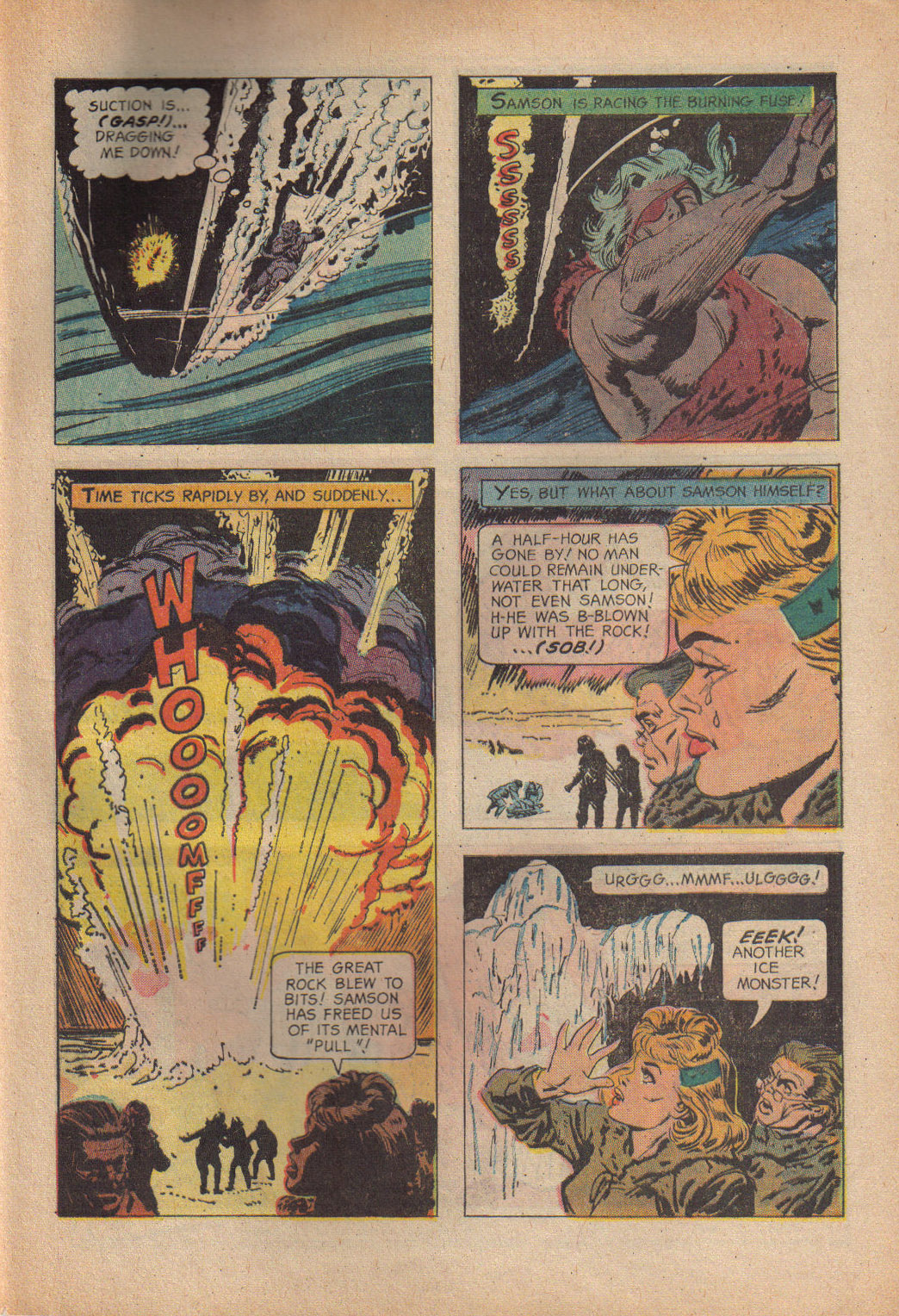 Read online Mighty Samson (1964) comic -  Issue #8 - 33