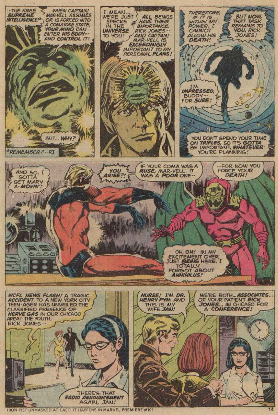 Captain Marvel (1968) Issue #35 #35 - English 9