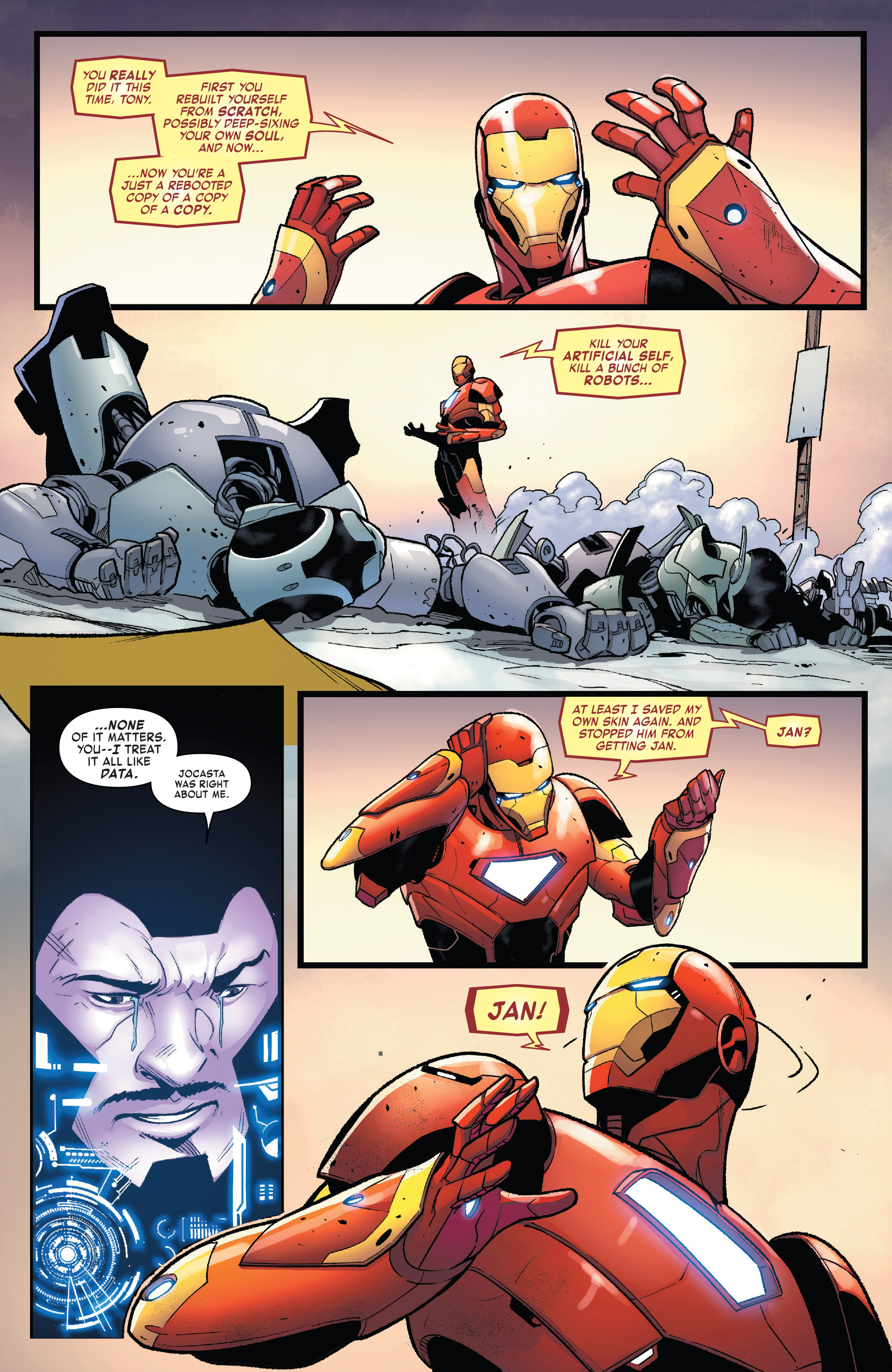 Read online Tony Stark: Iron Man comic -  Issue #15 - 21