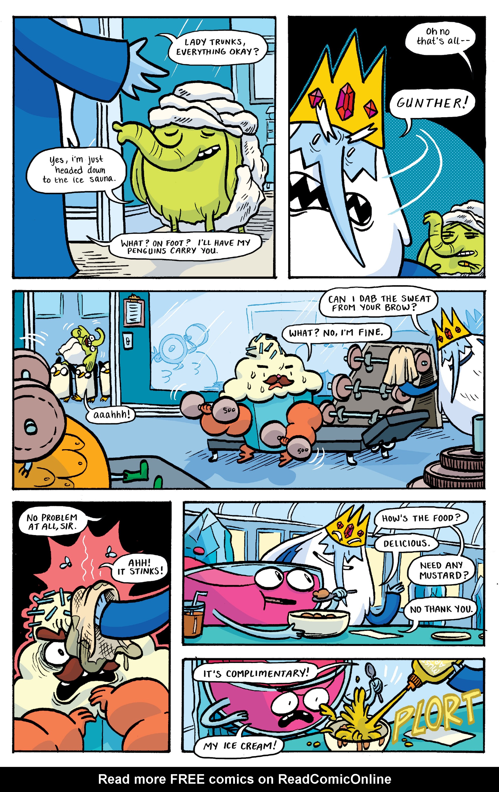 Read online Adventure Time: Banana Guard Academ comic -  Issue #3 - 13