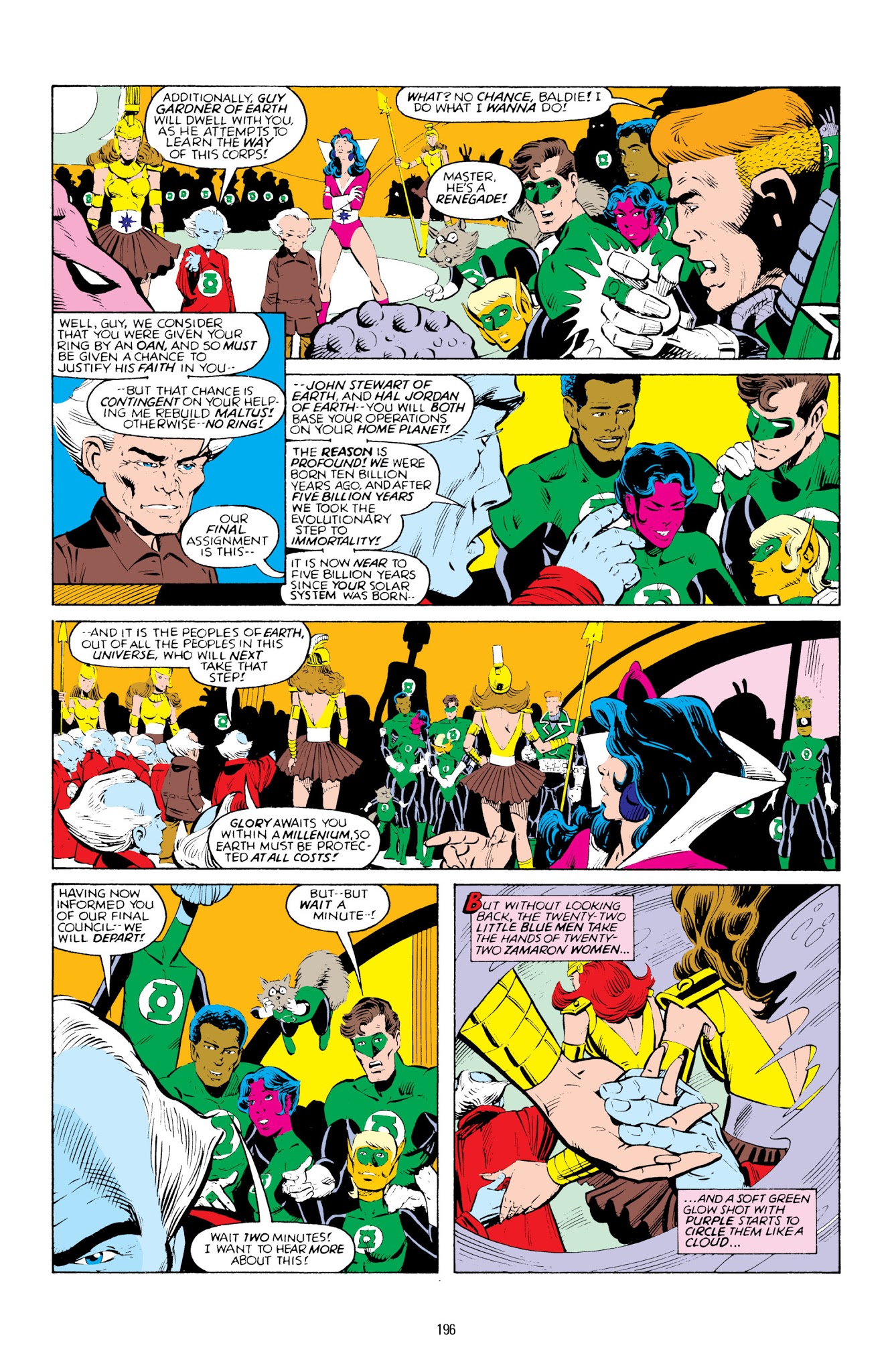 Read online Green Lantern: Sector 2814 comic -  Issue # TPB 3 - 196