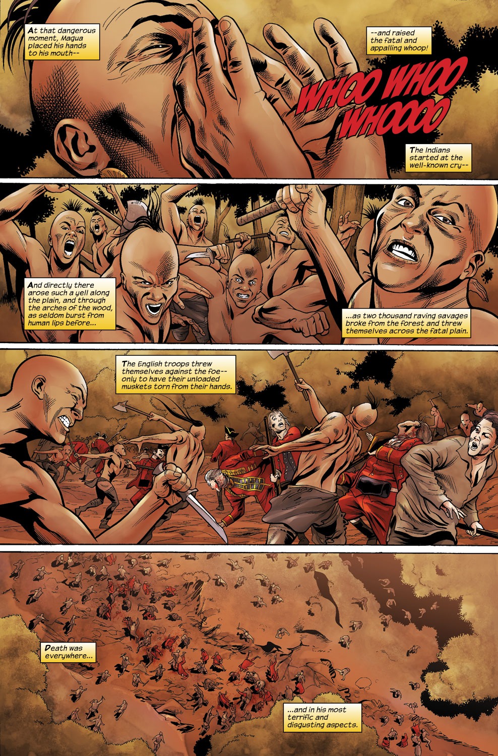 Read online The Last of the Mohicans comic -  Issue #3 - 19