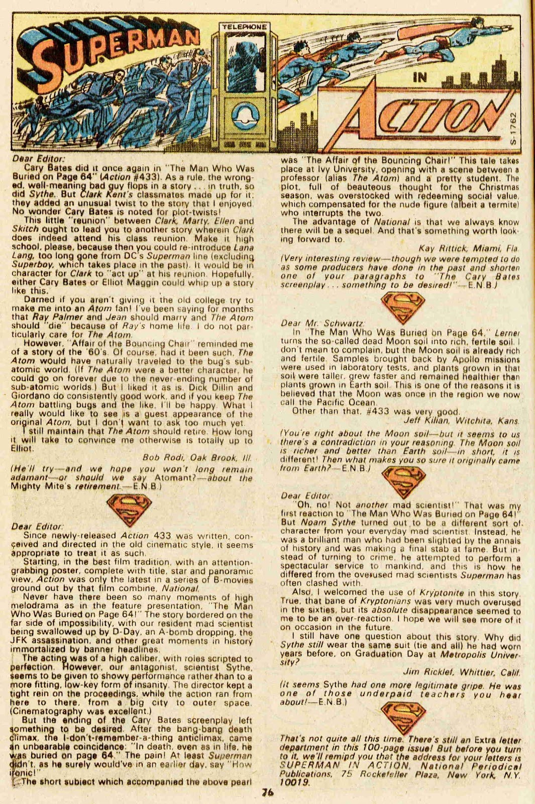 Action Comics (1938) issue 437 - Page 64
