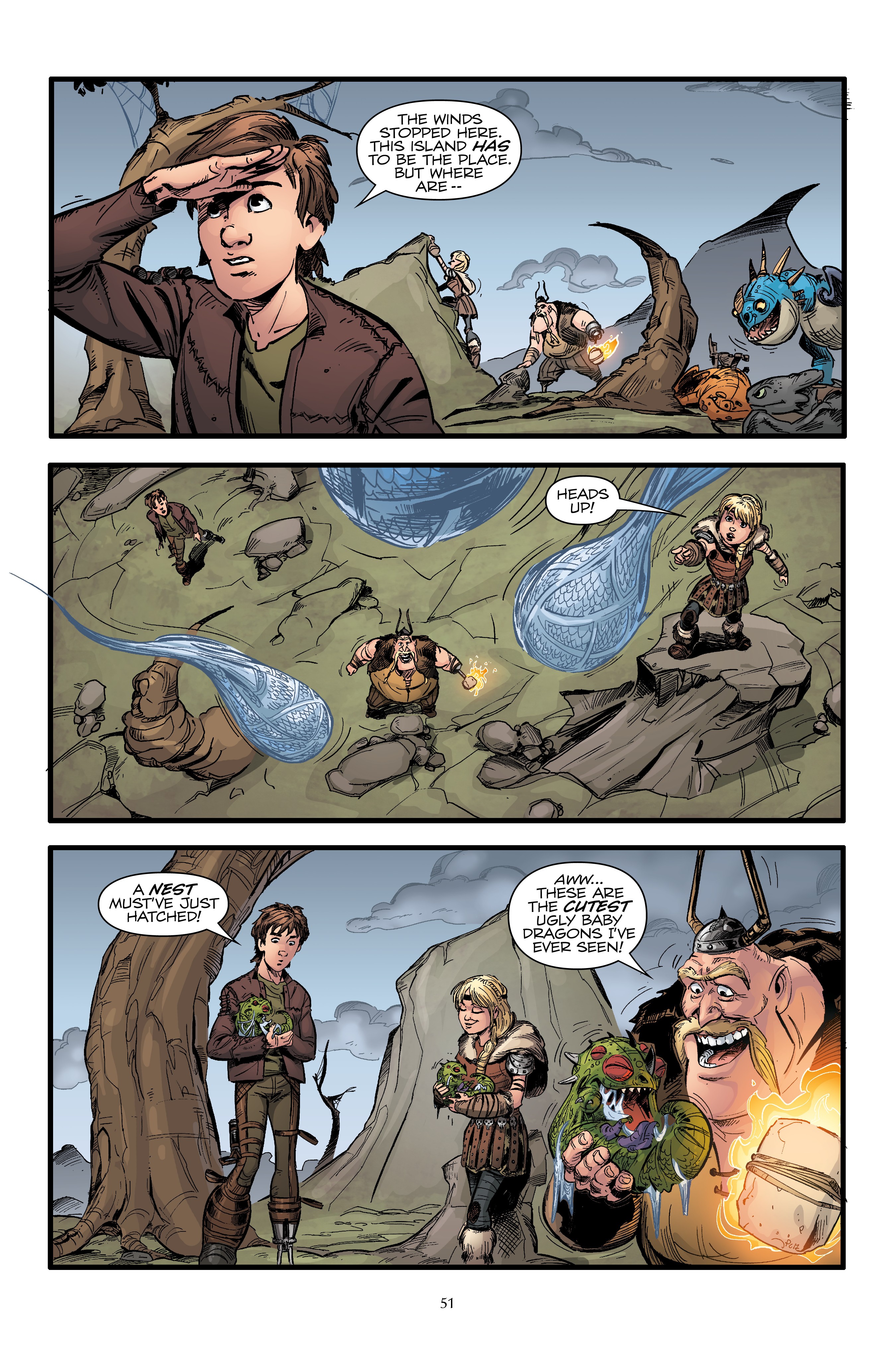 Read online How to Train Your Dragon: Dragonvine comic -  Issue # TPB - 51