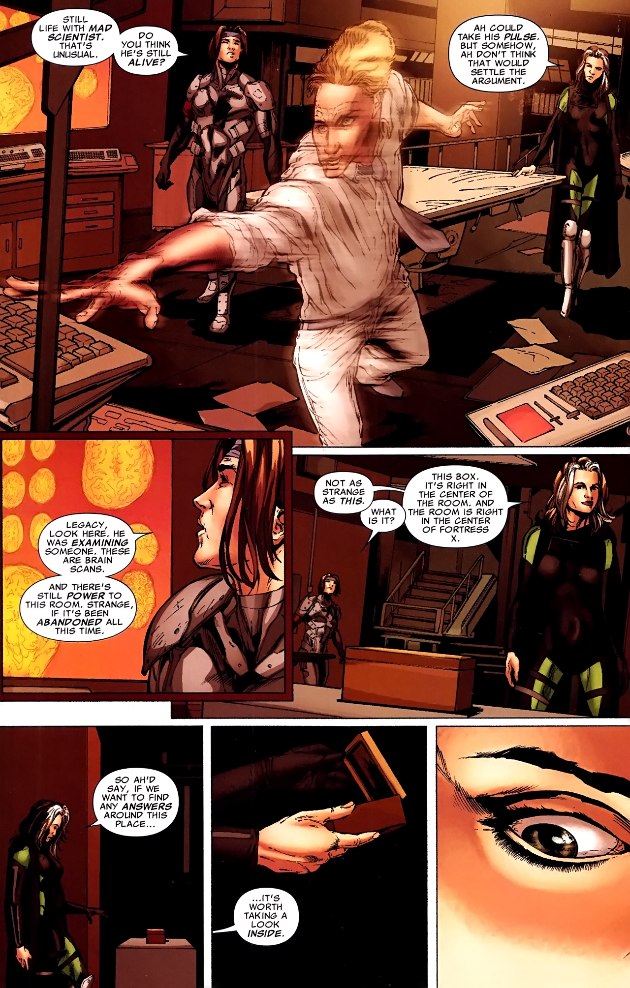 Read online New Mutants (2009) comic -  Issue #23 - 21