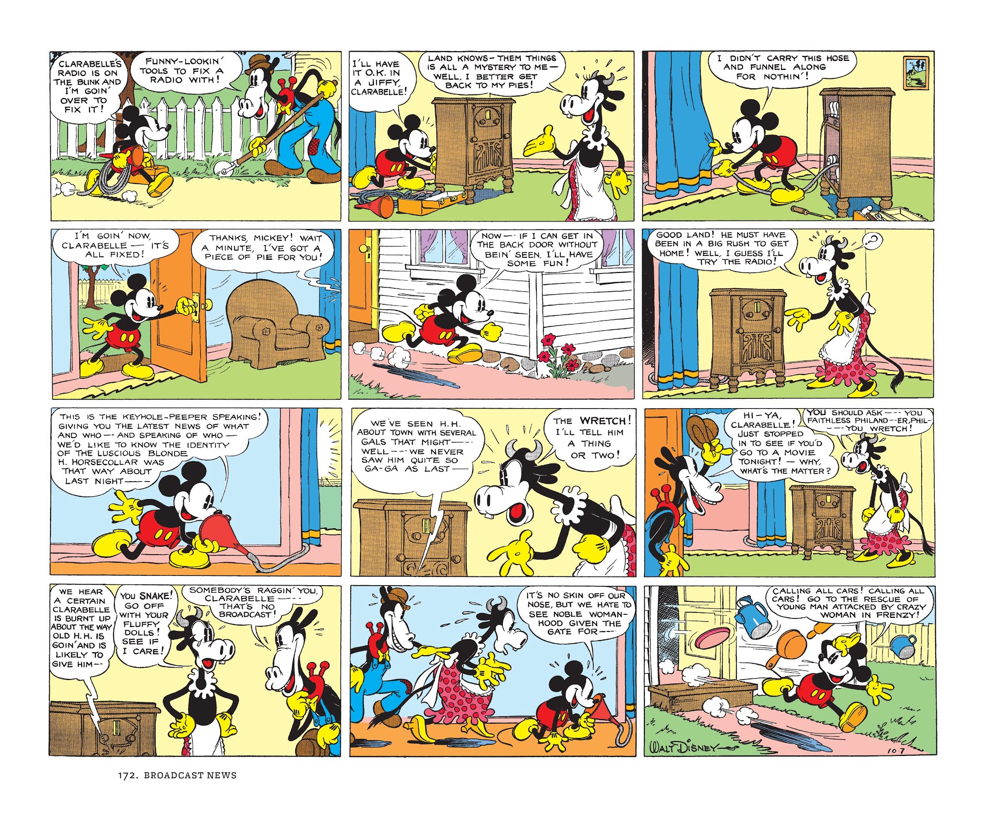 Read online Walt Disney's Mickey Mouse Color Sundays comic -  Issue # TPB 1 (Part 2) - 72
