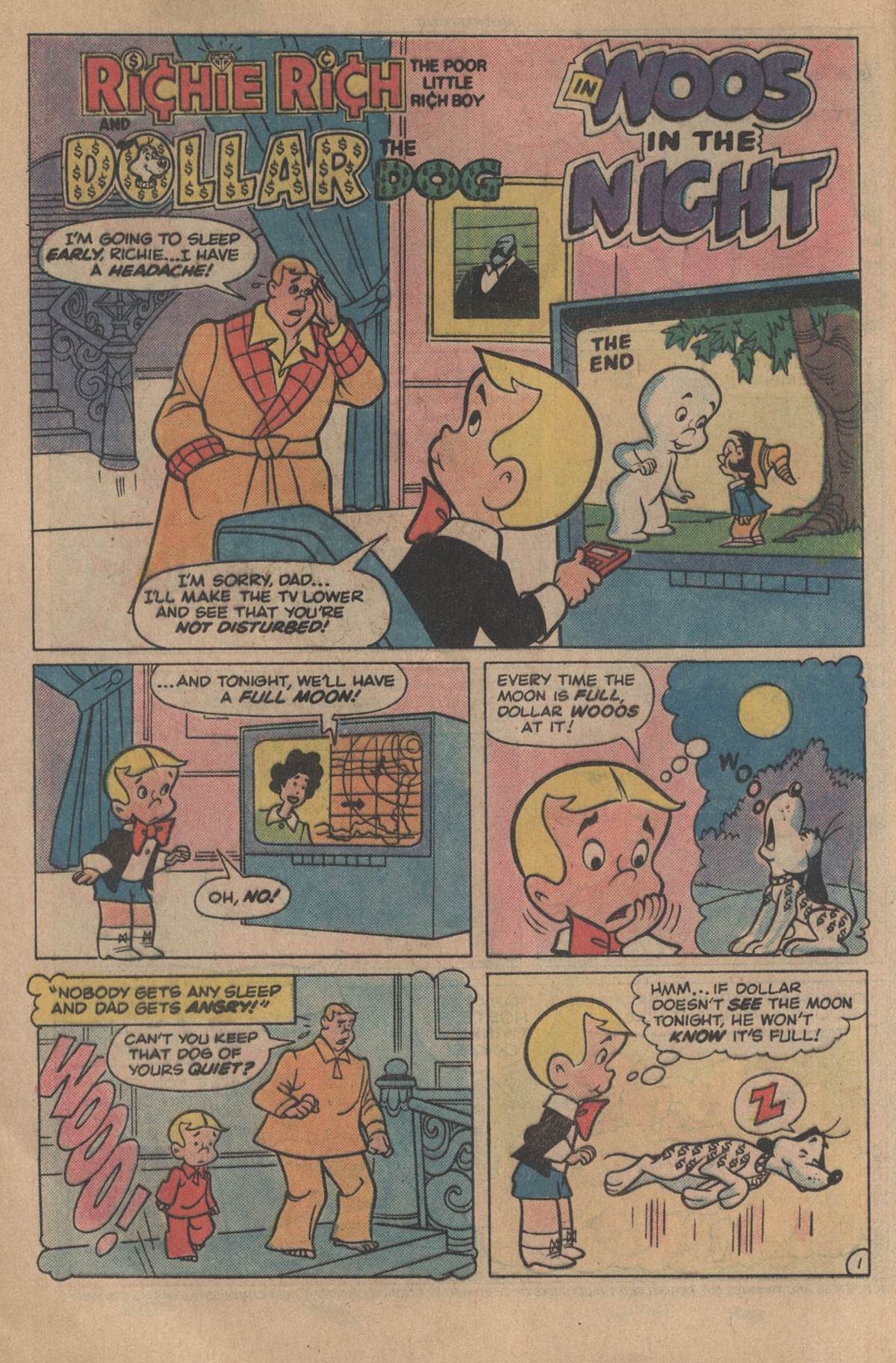 Read online Richie Rich & Dollar the Dog comic -  Issue #20 - 12