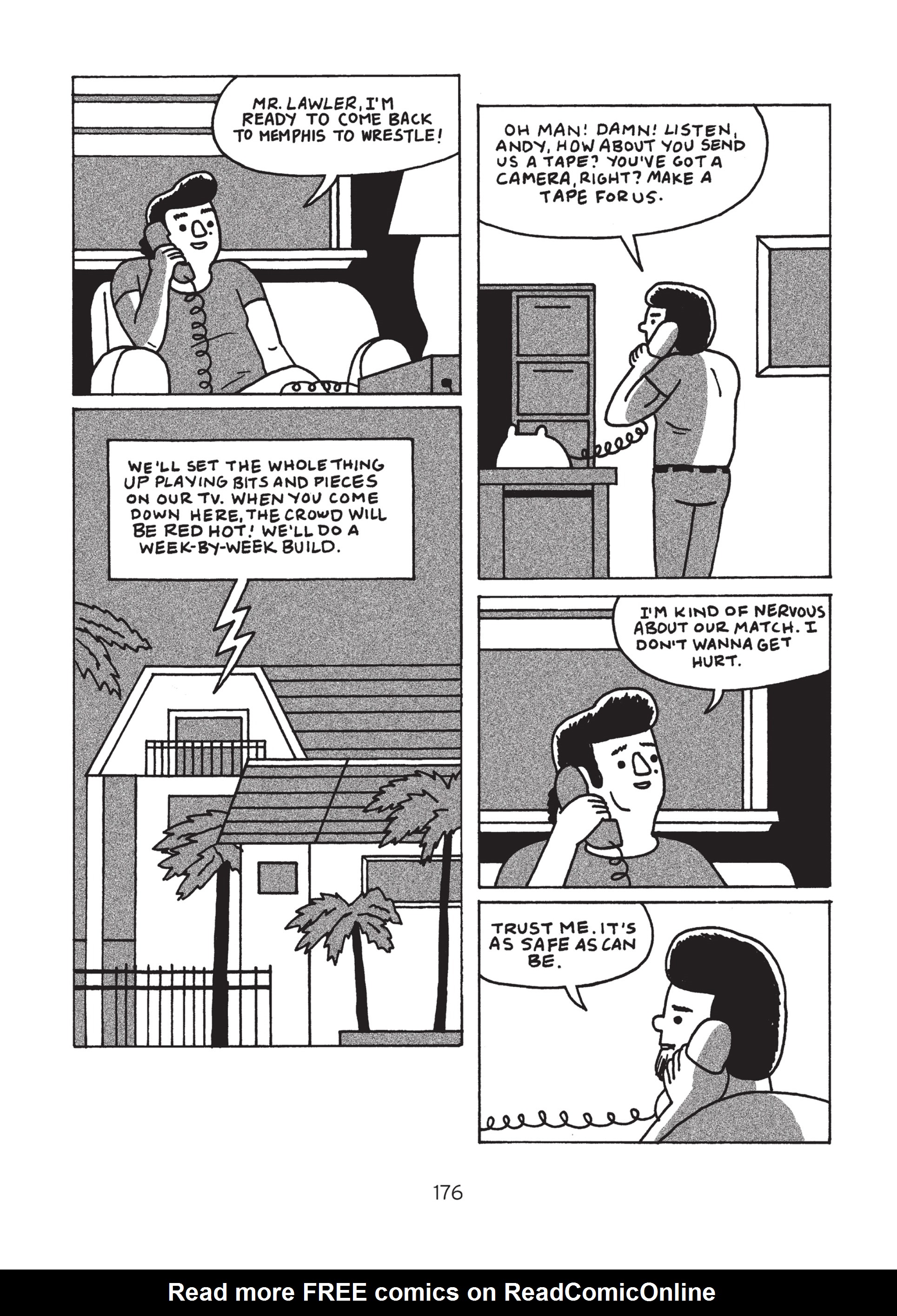 Read online Is This Guy For Real?: The Unbelievable Andy Kaufman comic -  Issue # TPB (Part 2) - 81
