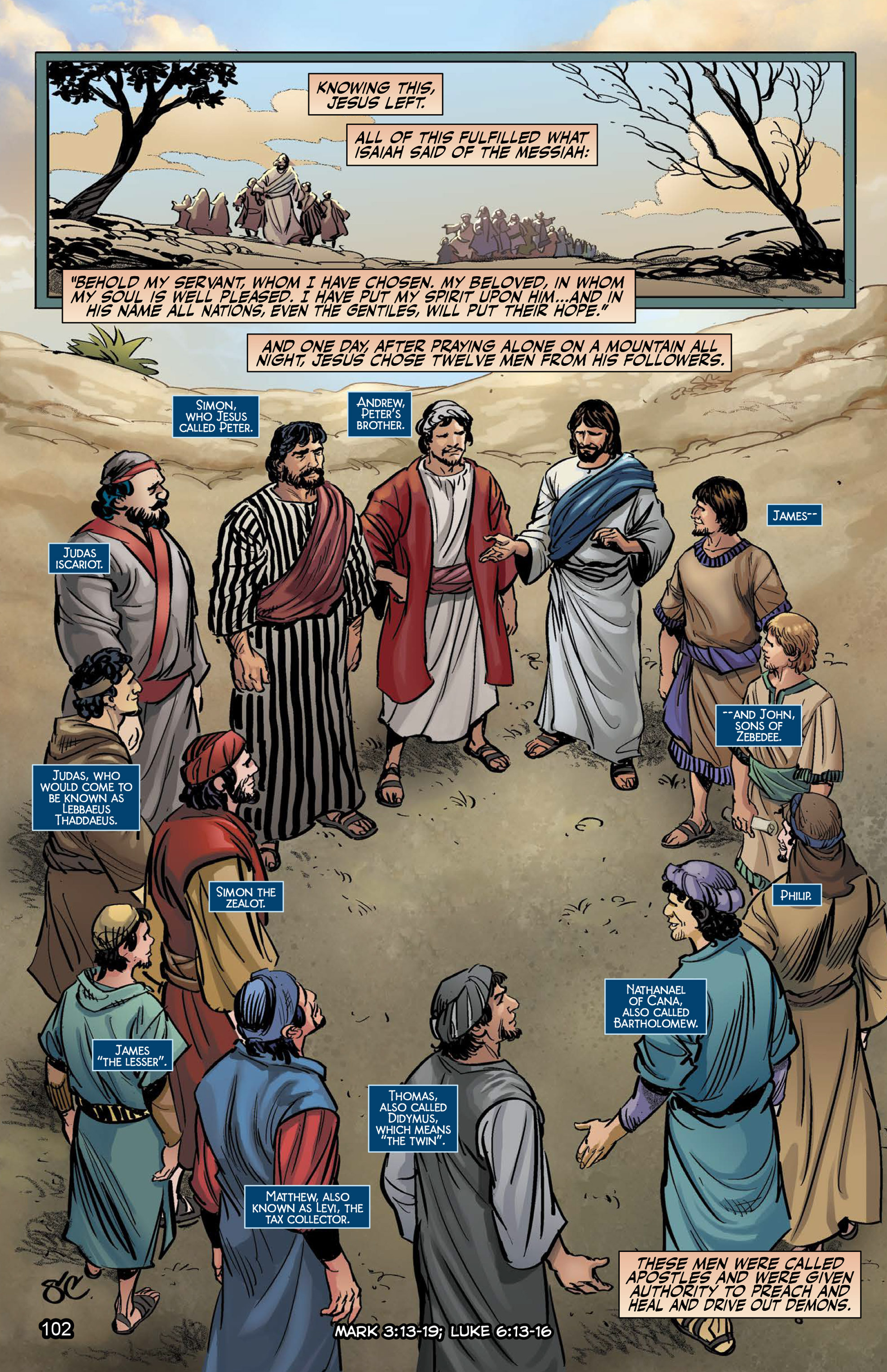 Read online The Kingstone Bible comic -  Issue #9 - 106