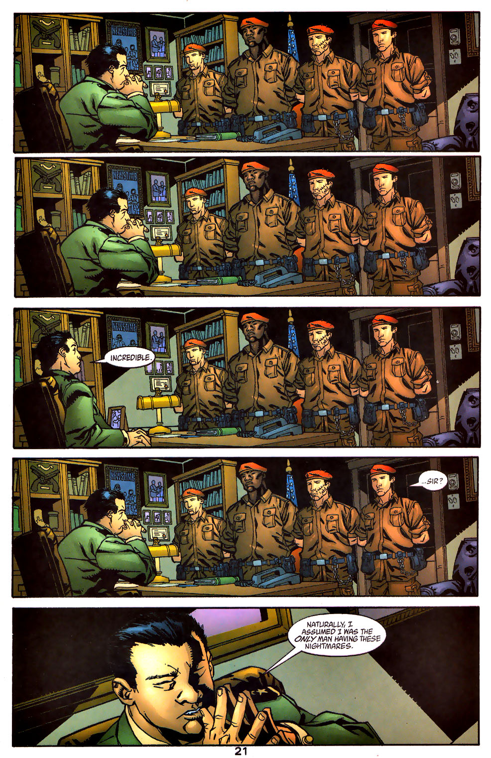 Read online Human Defense Corps comic -  Issue #3 - 22