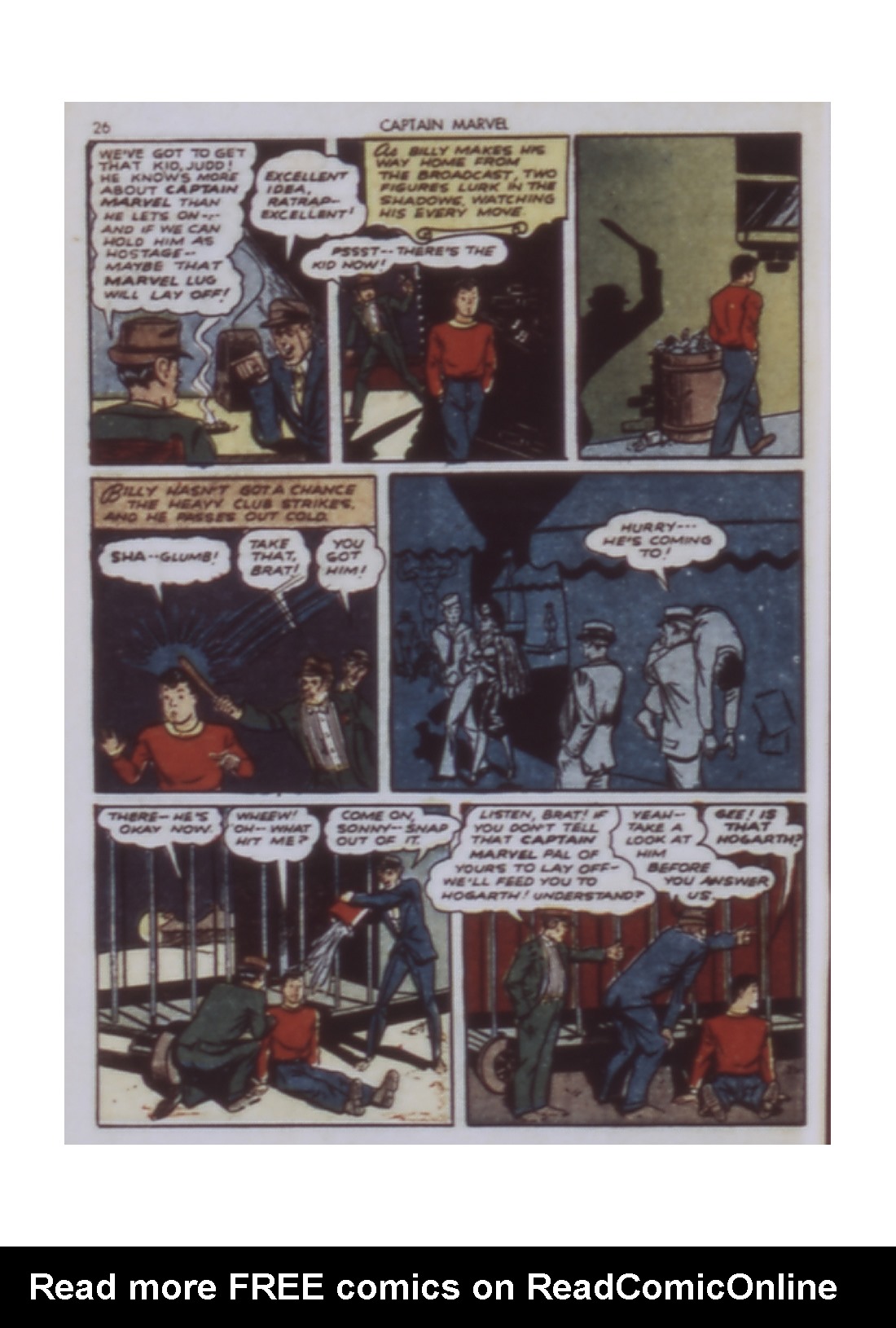 Read online Captain Marvel Adventures comic -  Issue #6 - 26