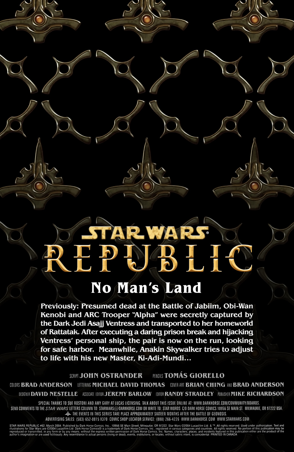 Read online Star Wars: Republic comic -  Issue #62 - 2