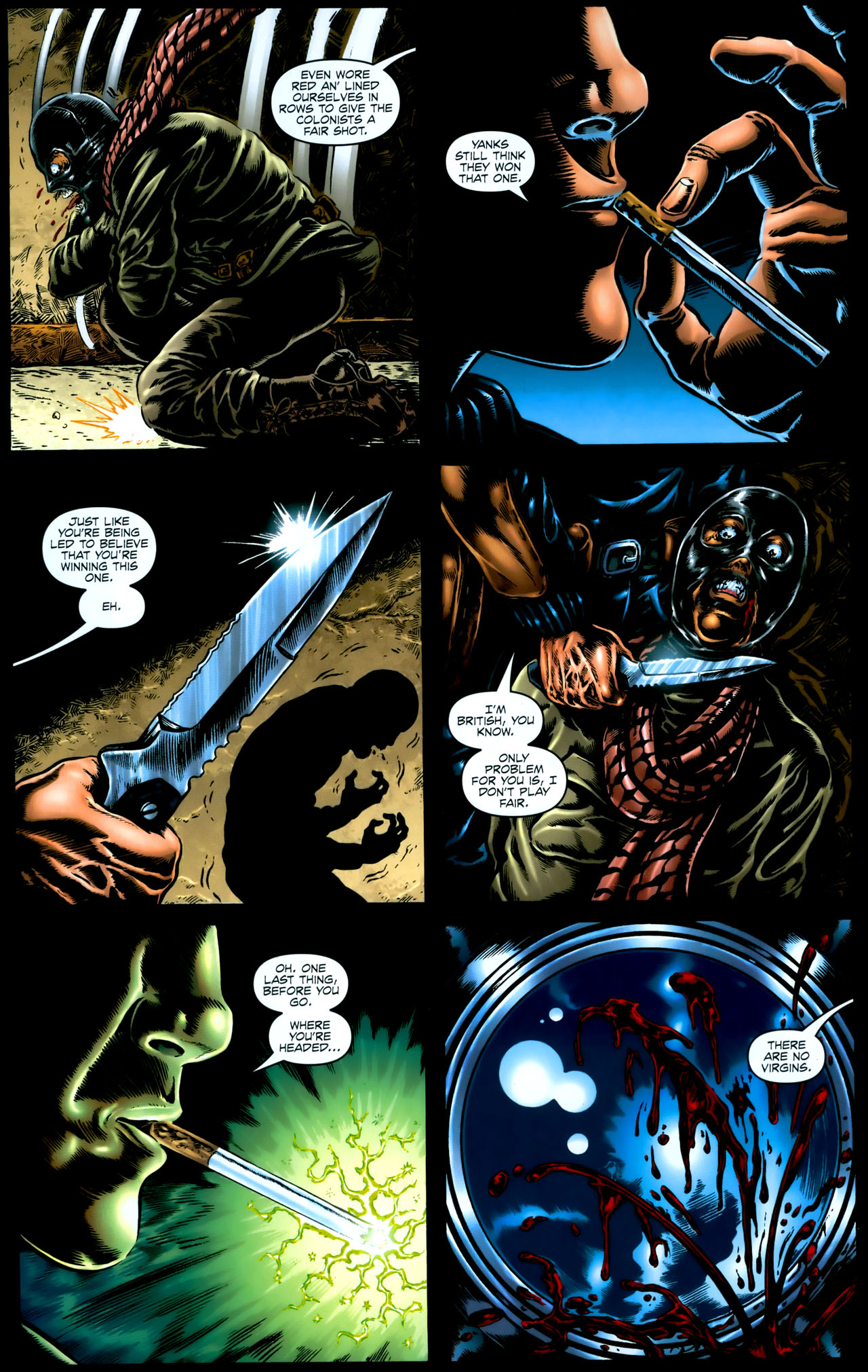 Read online Gravel comic -  Issue #0 - 7