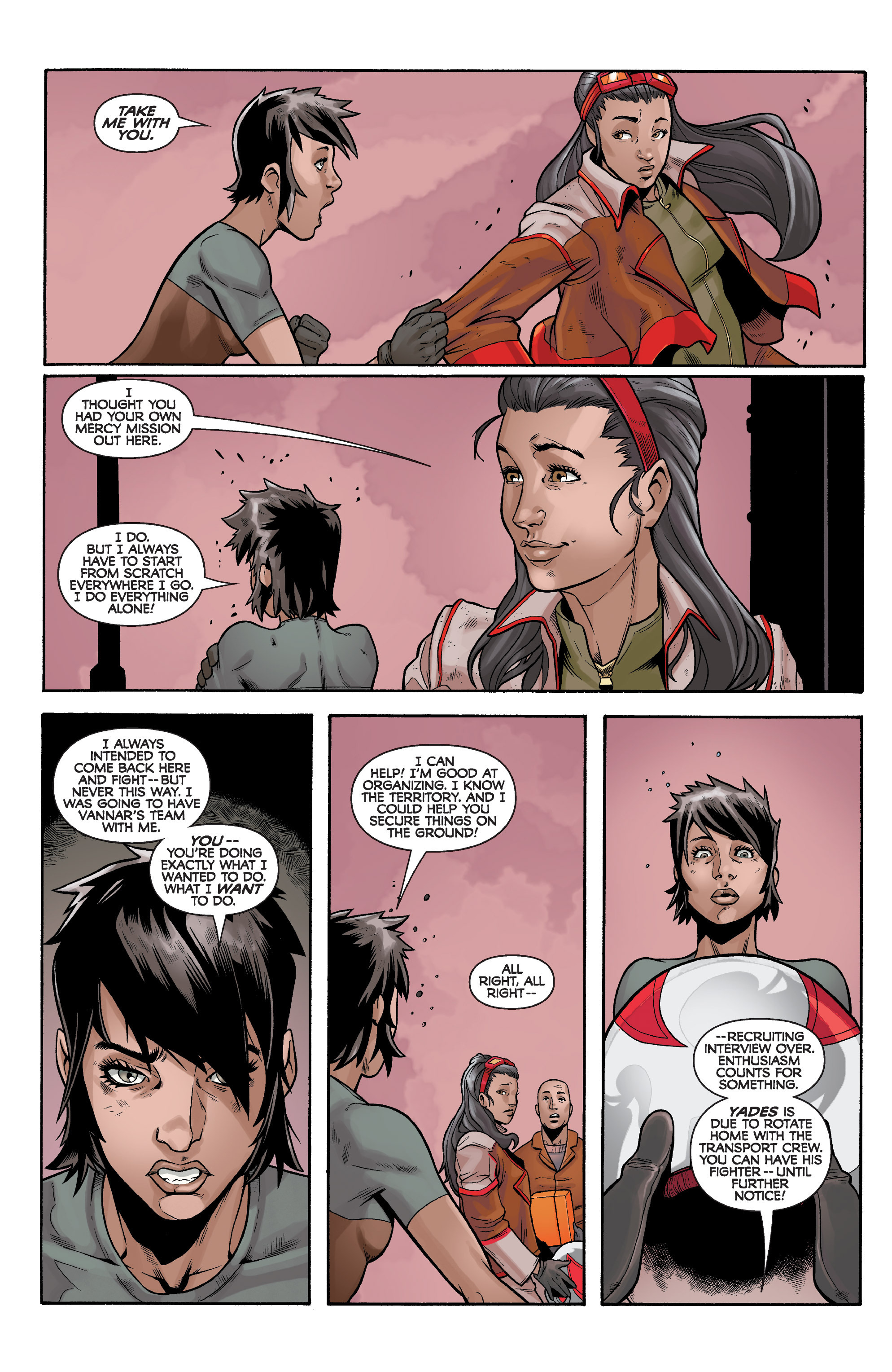 Read online Star Wars: Knight Errant - Deluge comic -  Issue #2 - 12