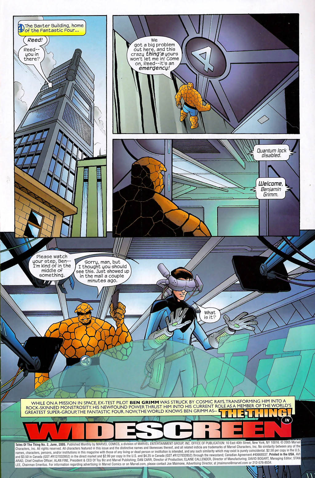 Read online Tales of the Thing comic -  Issue #2 - 2