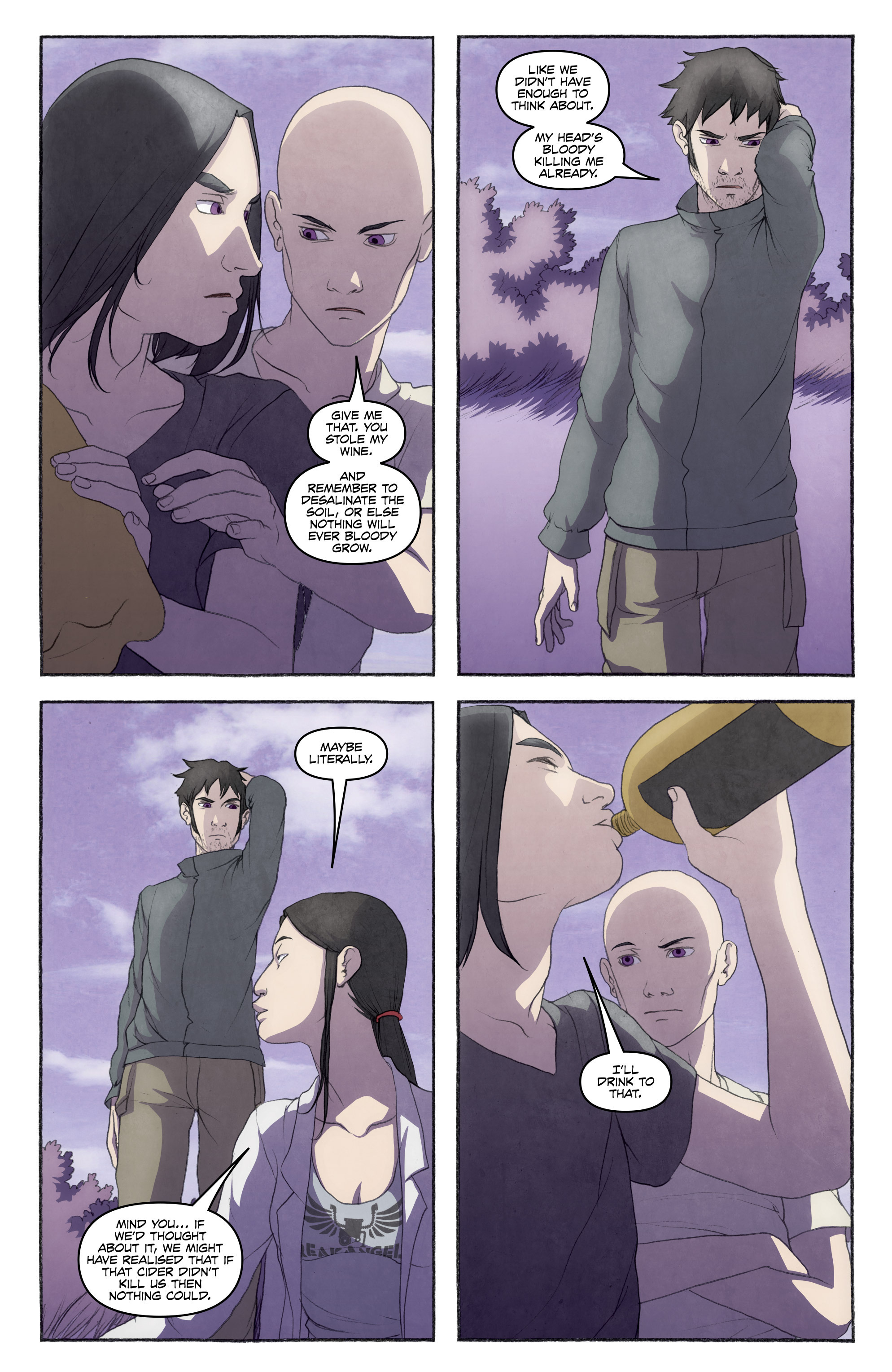 Read online FreakAngels comic -  Issue #6 - 105