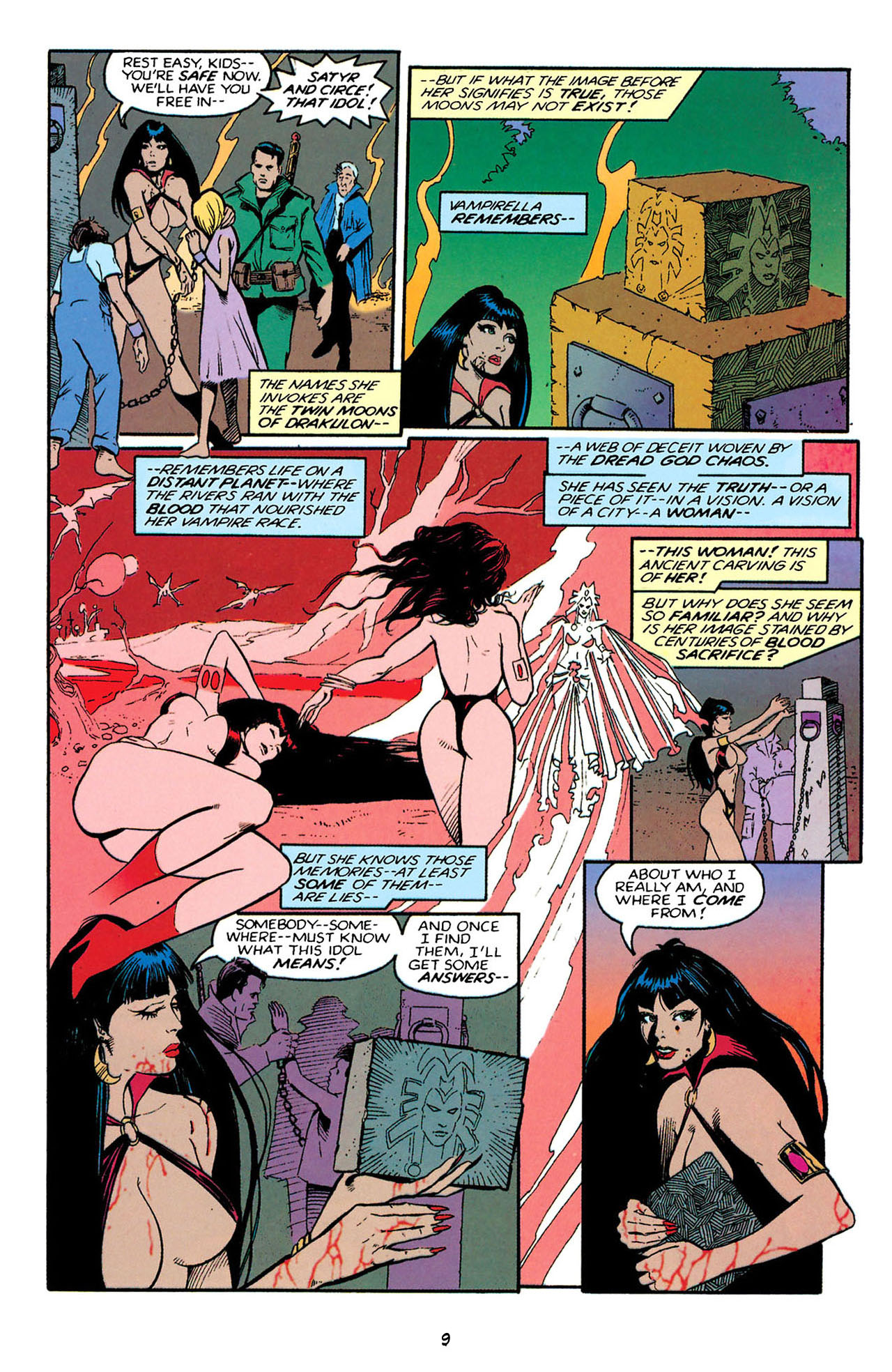 Read online Vampirella (1992) comic -  Issue # _TPB - 10