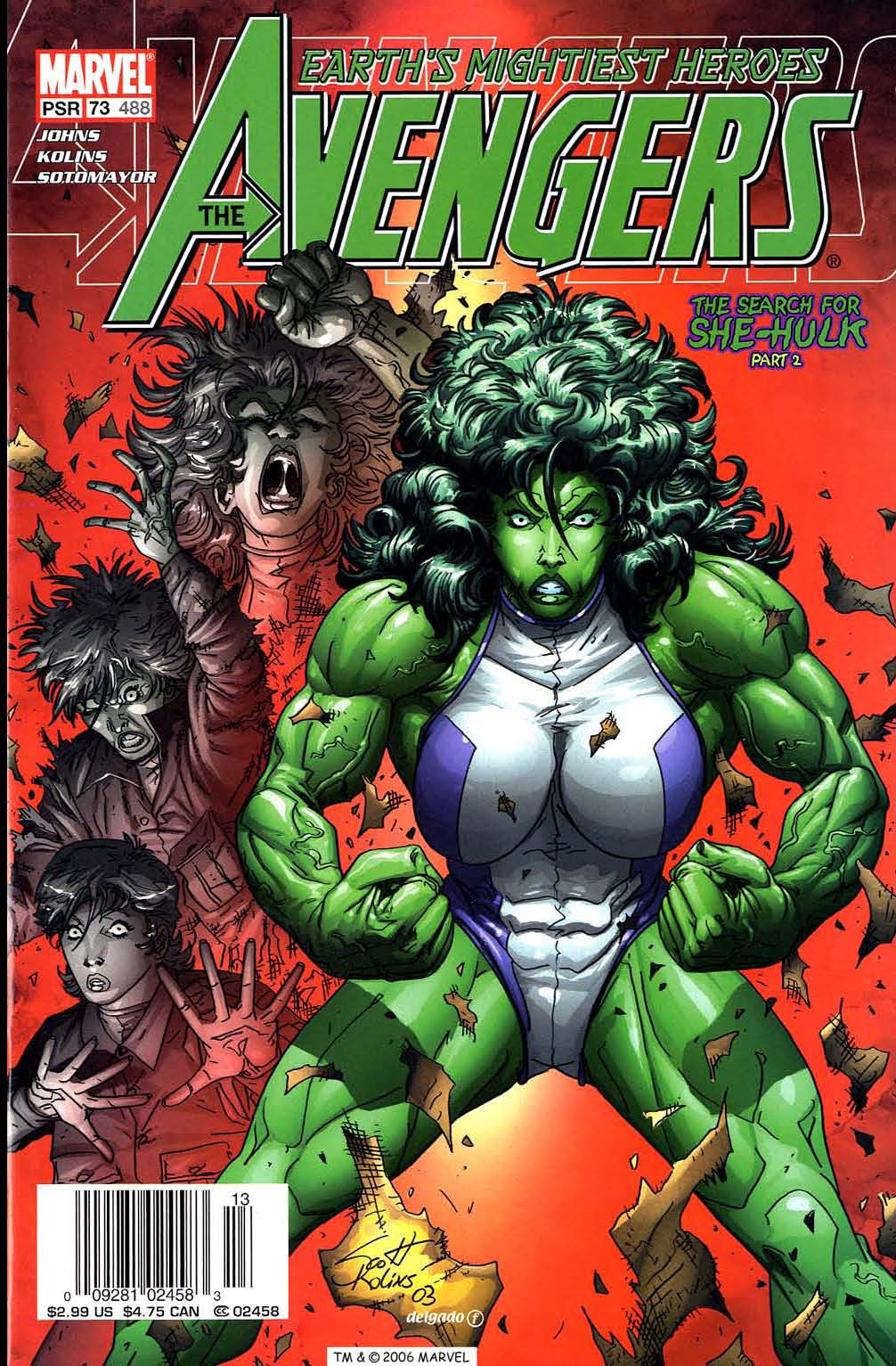 Read online The Avengers (1963) comic -  Issue #488 - 1