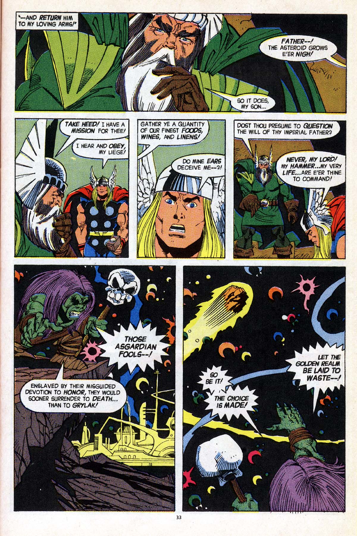 Read online Marvel Holiday Special (1991) comic -  Issue #1991 - 37