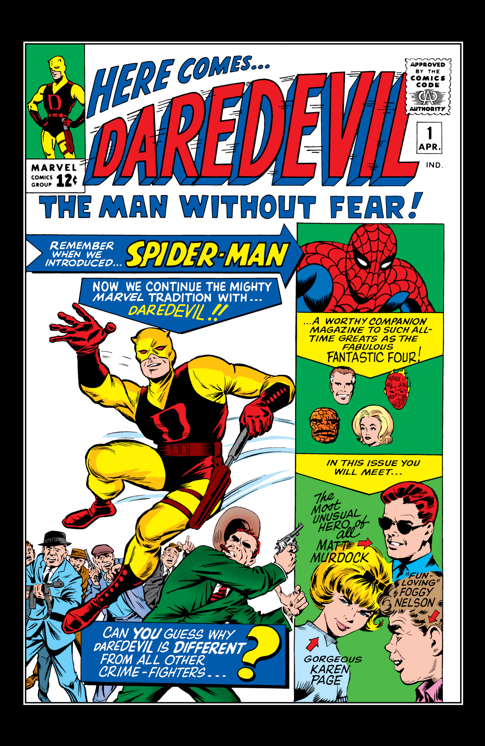 Read online Marvel Masterworks: Daredevil comic -  Issue # TPB 1 (Part 1) - 6