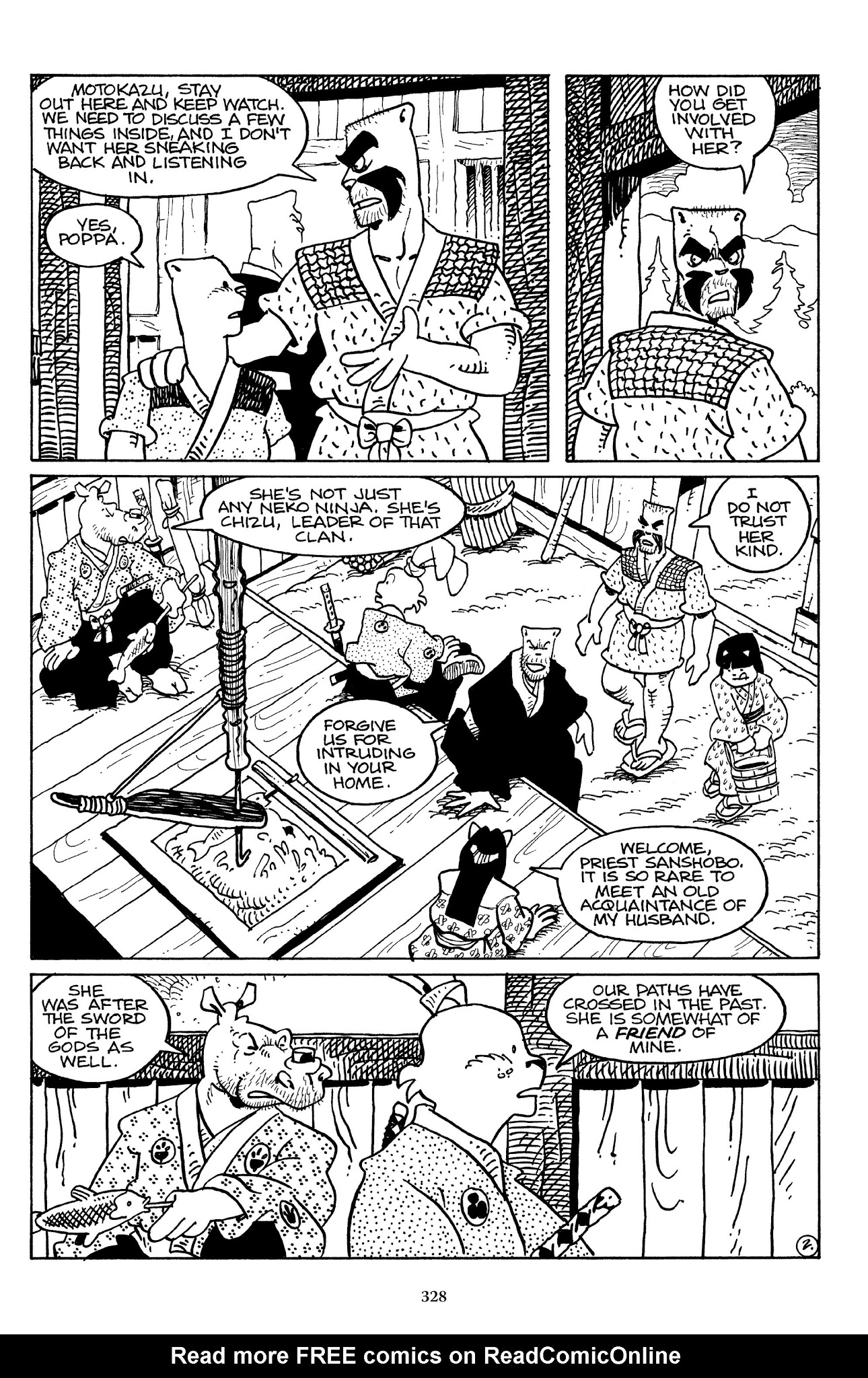 Read online The Usagi Yojimbo Saga comic -  Issue # TPB 3 - 324