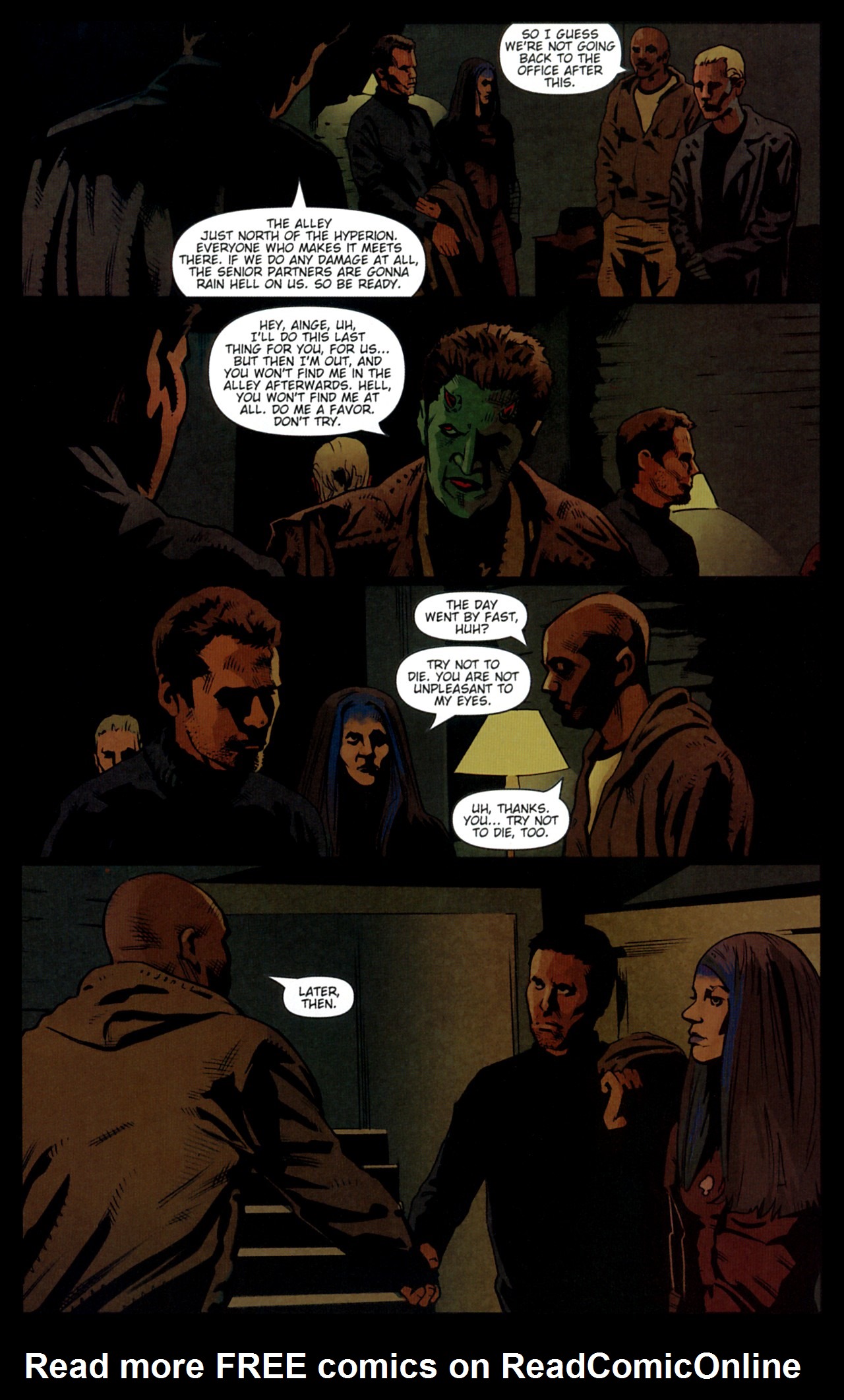 Read online Angel: Not Fade Away comic -  Issue #2 - 8