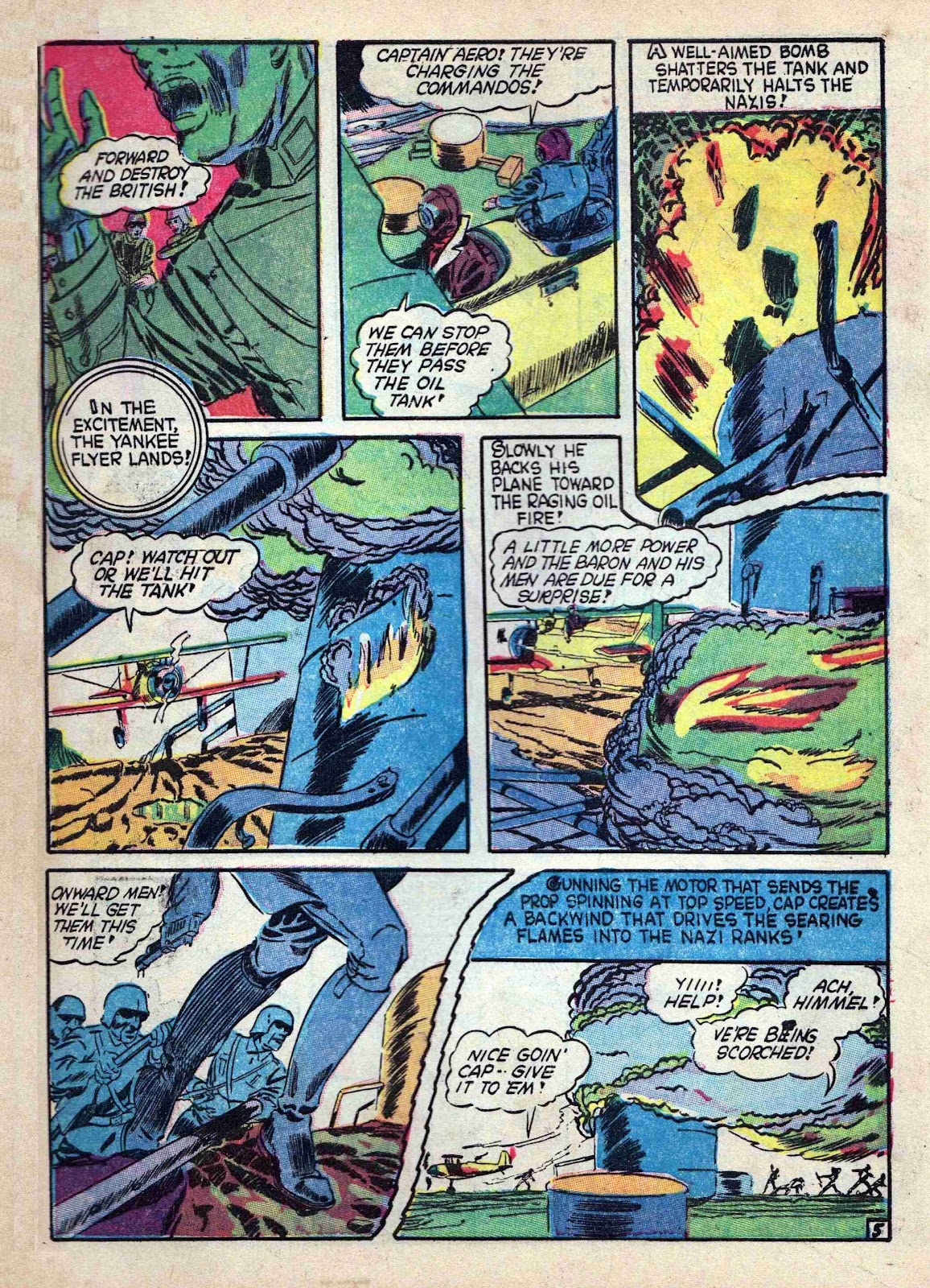 Captain Aero Comics issue 9 - Page 7