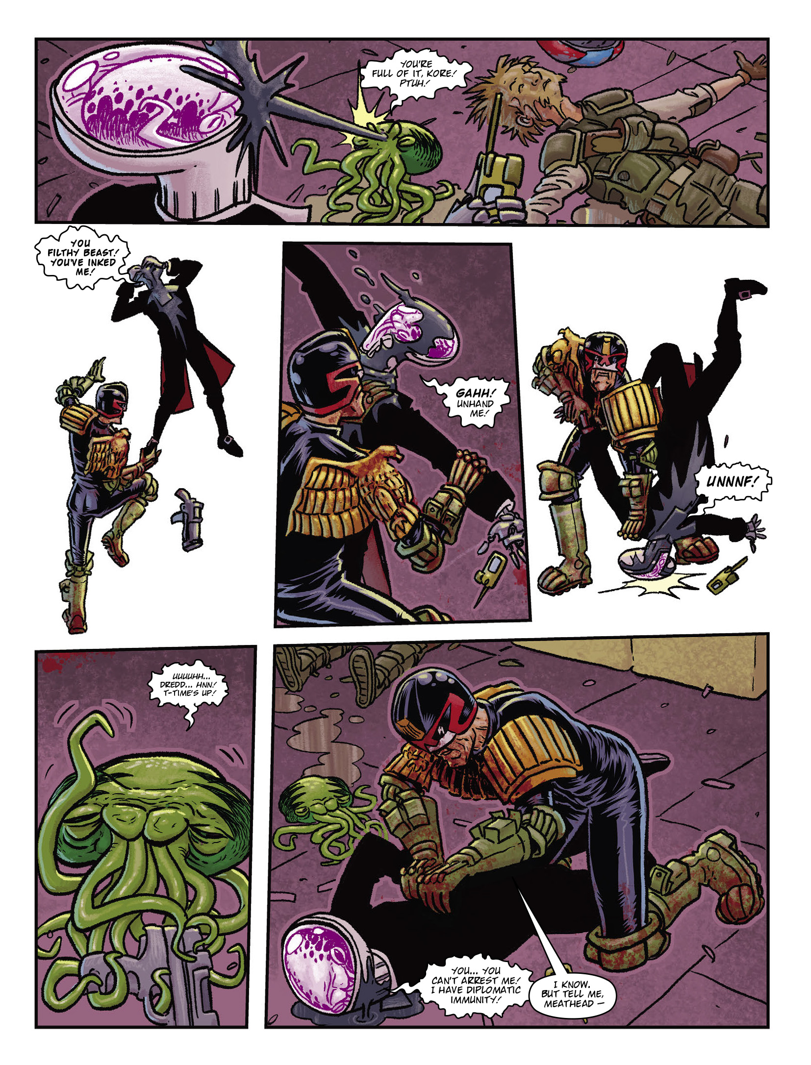 Read online Judge Dredd Megazine (Vol. 5) comic -  Issue #450 - 13