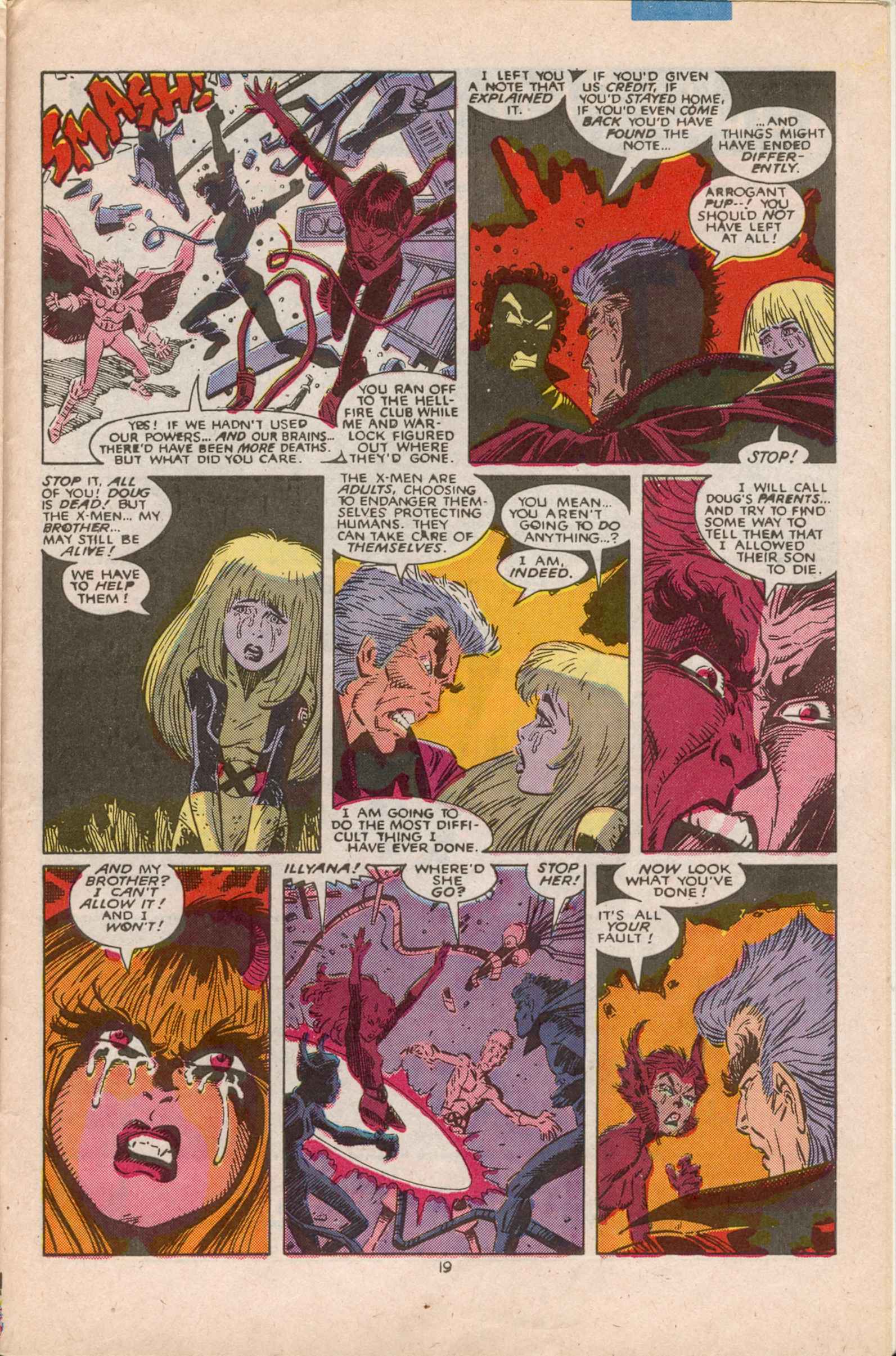Read online The New Mutants comic -  Issue #61 - 19