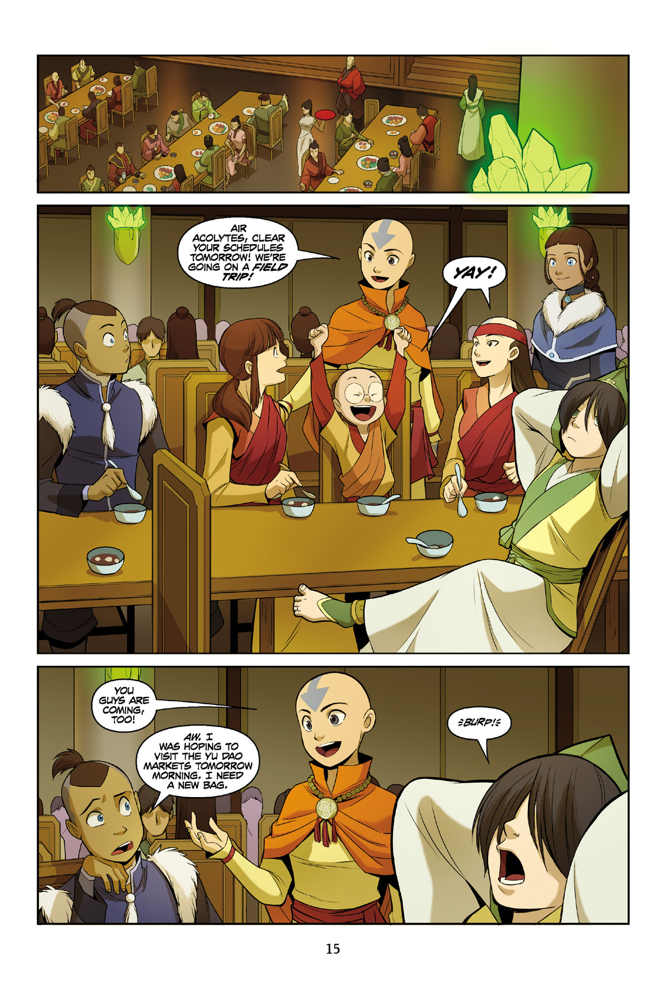 Read online Nickelodeon Avatar: The Last Airbender - The Rift comic -  Issue # Part 1 - 16