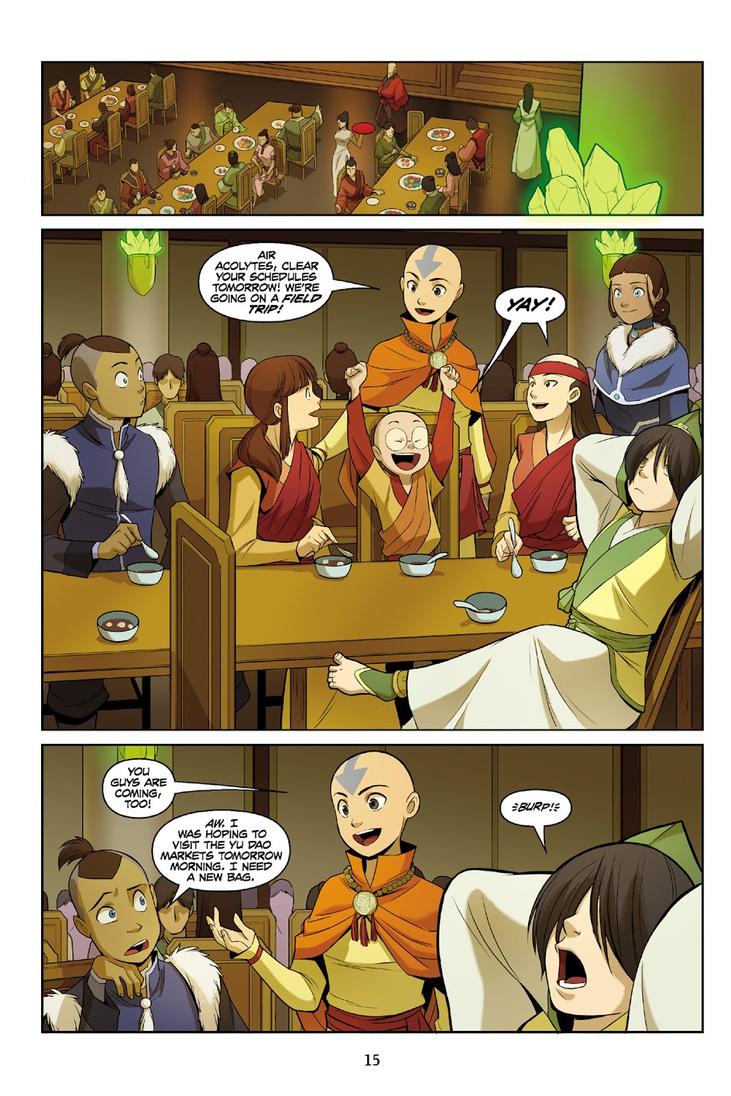Nickelodeon Avatar: The Last Airbender - The Rift issue Part 1 - Page 16
