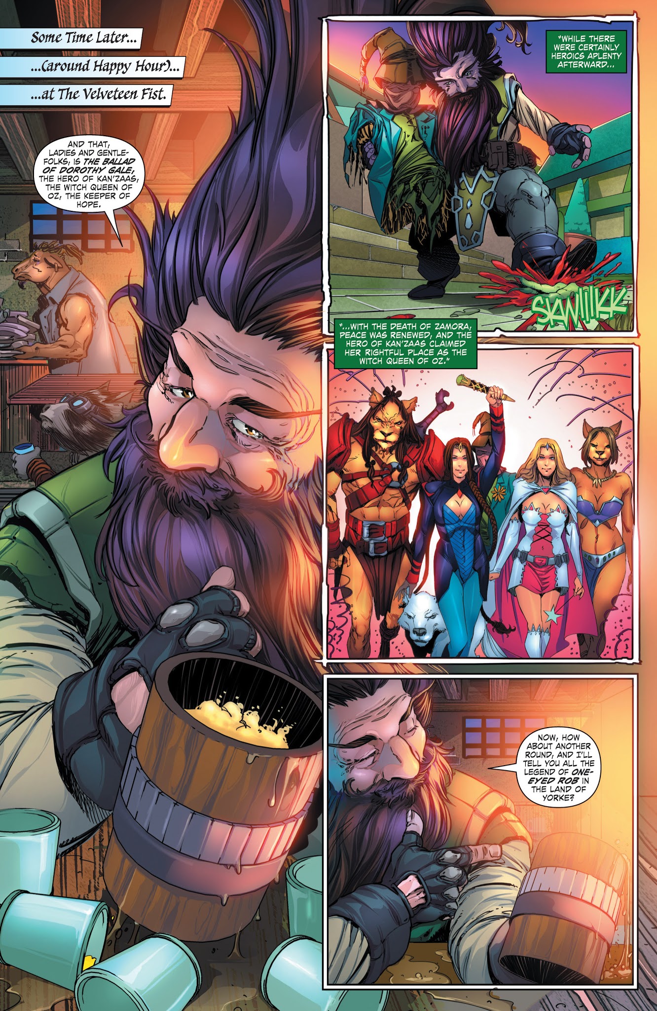 Read online Grimm Fairy Tales presents Oz: Reign of the Witch Queen comic -  Issue #6 - 21