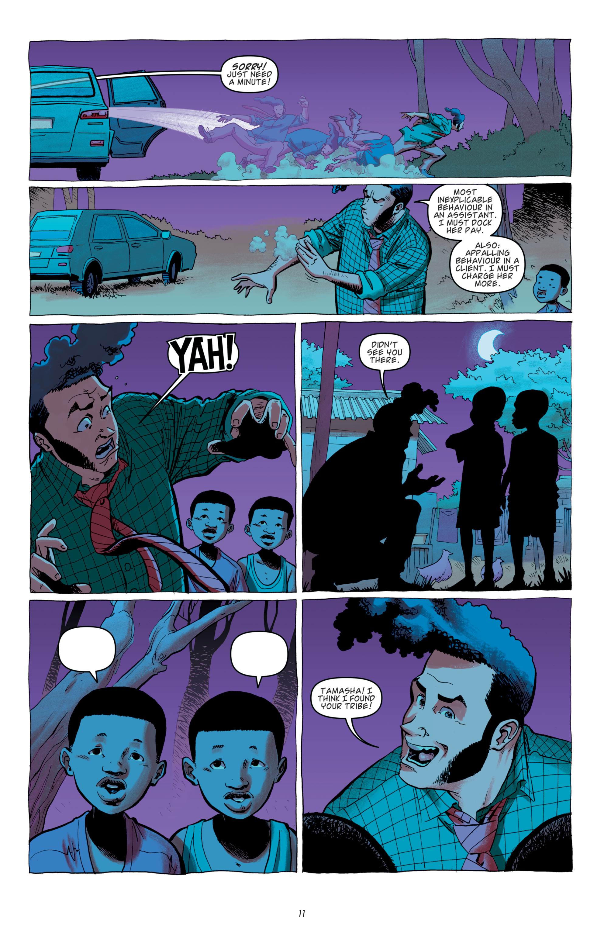 Read online Dirk Gently's Holistic Detective Agency: A Spoon Too Short comic -  Issue #3 - 13