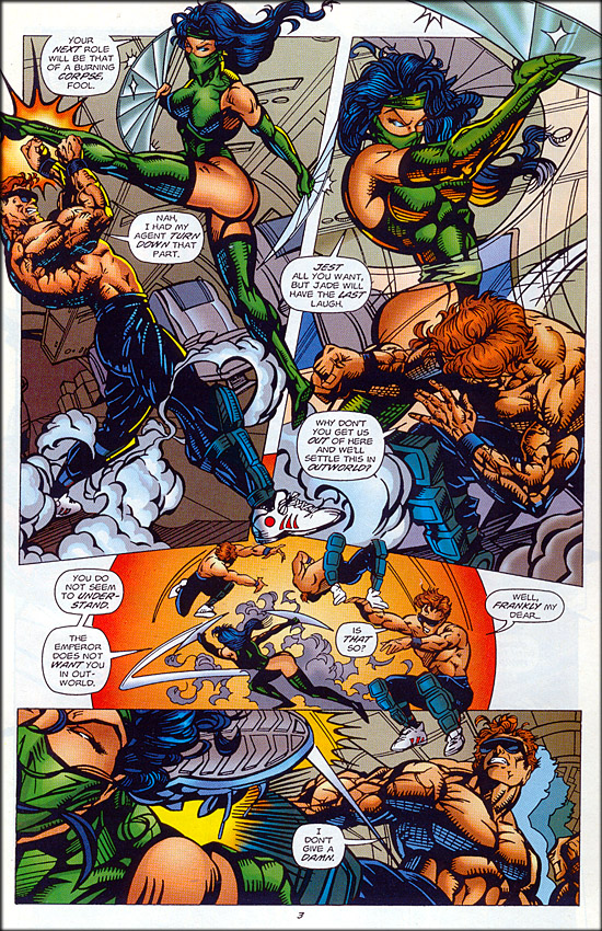 Read online Mortal Kombat: Battlewave comic -  Issue #4 - 4