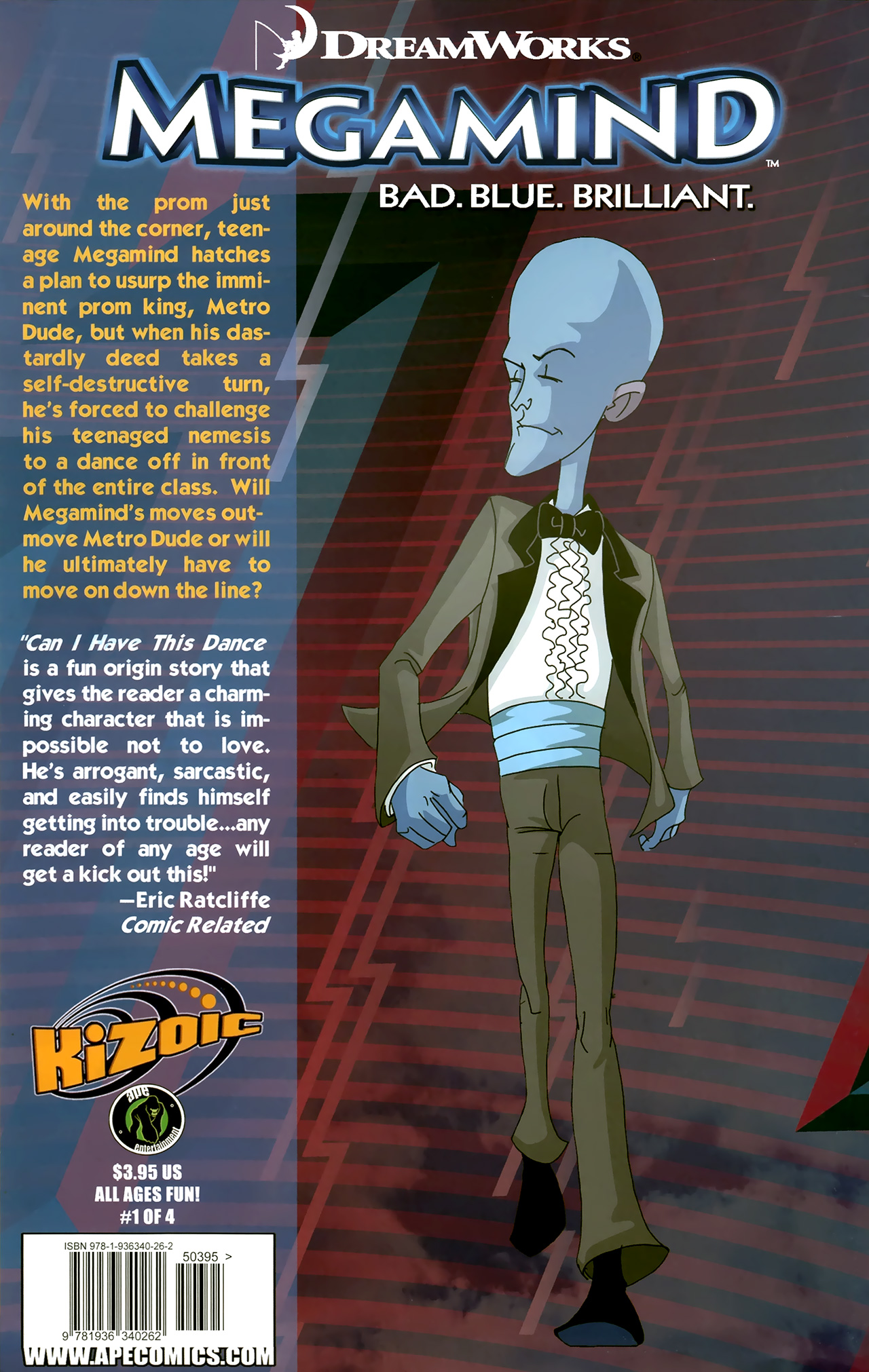 Read online Megamind: Bad. Blue. Brilliant. comic -  Issue #1 - 32