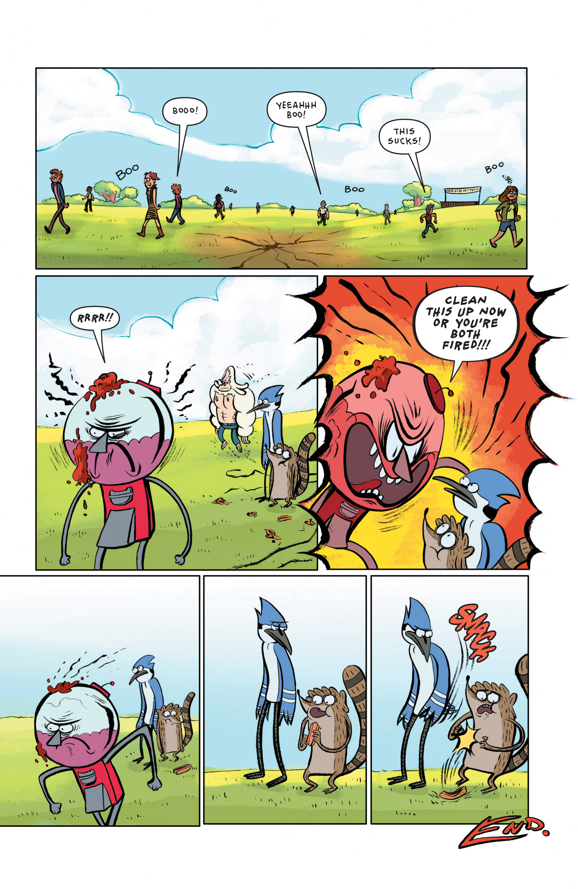 Read online Regular Show comic -  Issue #2 - 21