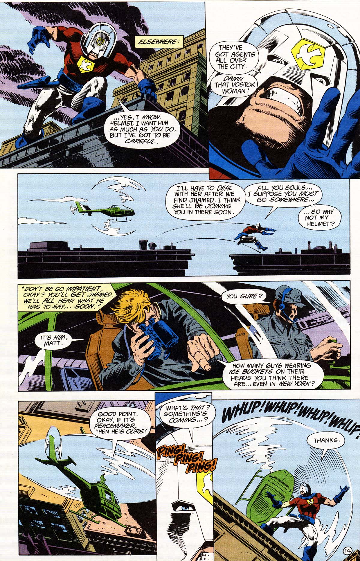 Read online Vigilante (1983) comic -  Issue #37 - 16