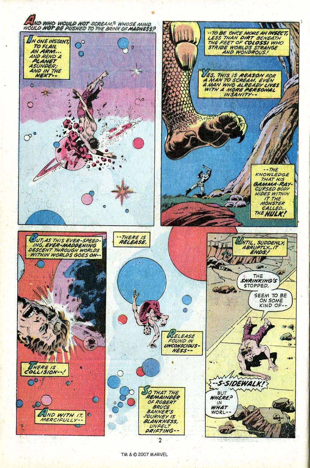 Read online The Incredible Hulk (1968) comic -  Issue #155 - 4