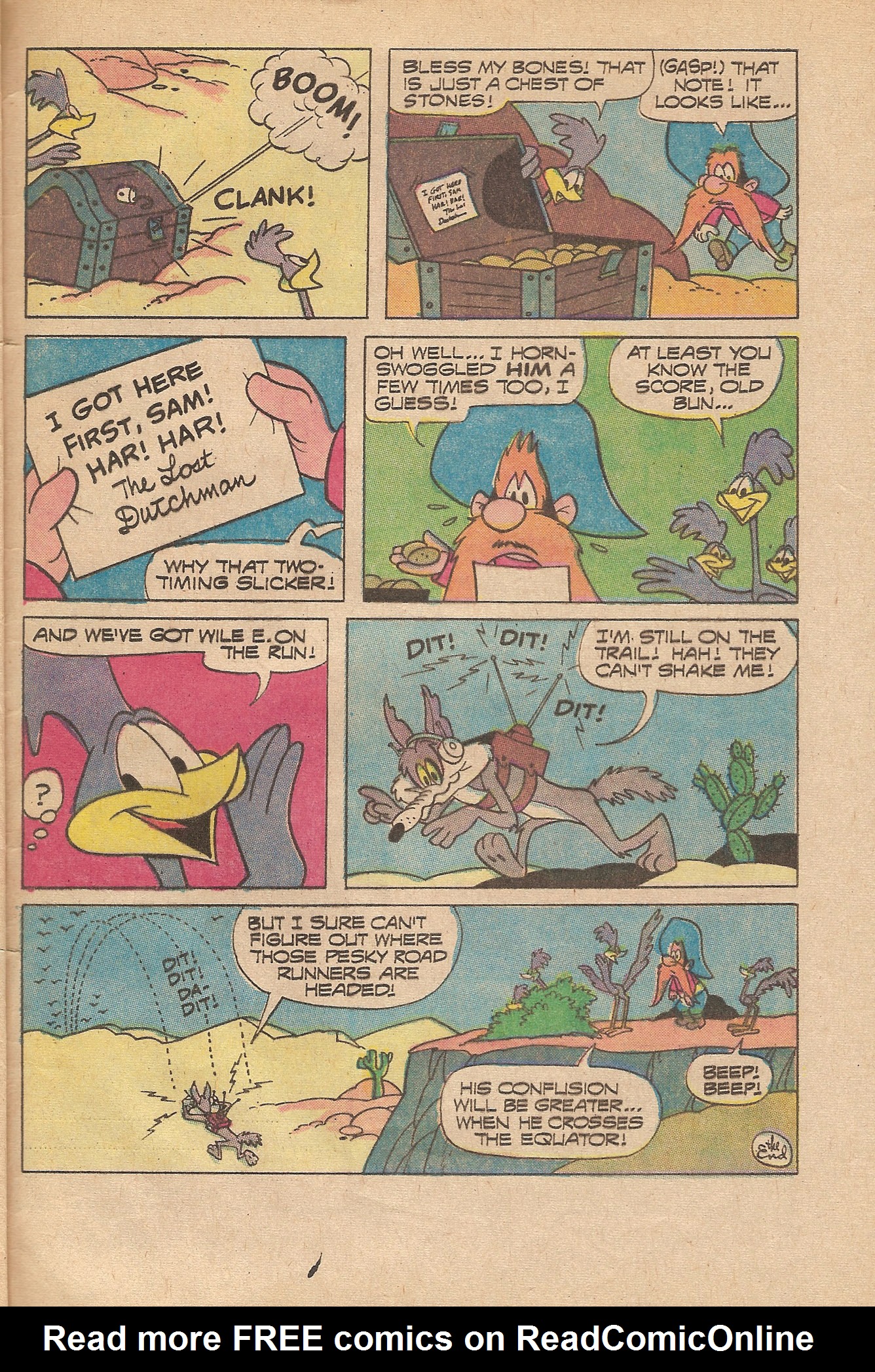 Read online Beep Beep The Road Runner comic -  Issue #29 - 33
