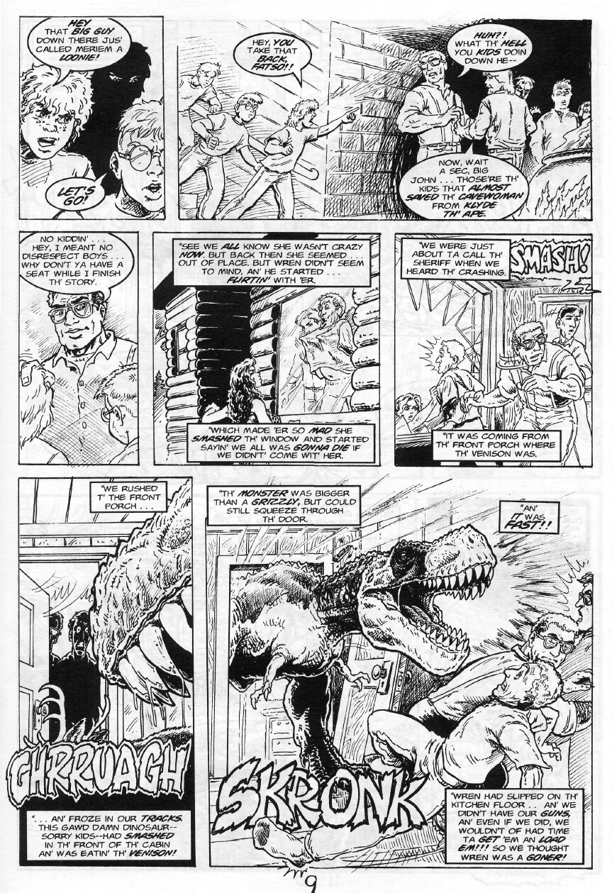 Read online Cavewoman: Rain comic -  Issue #6 - 11