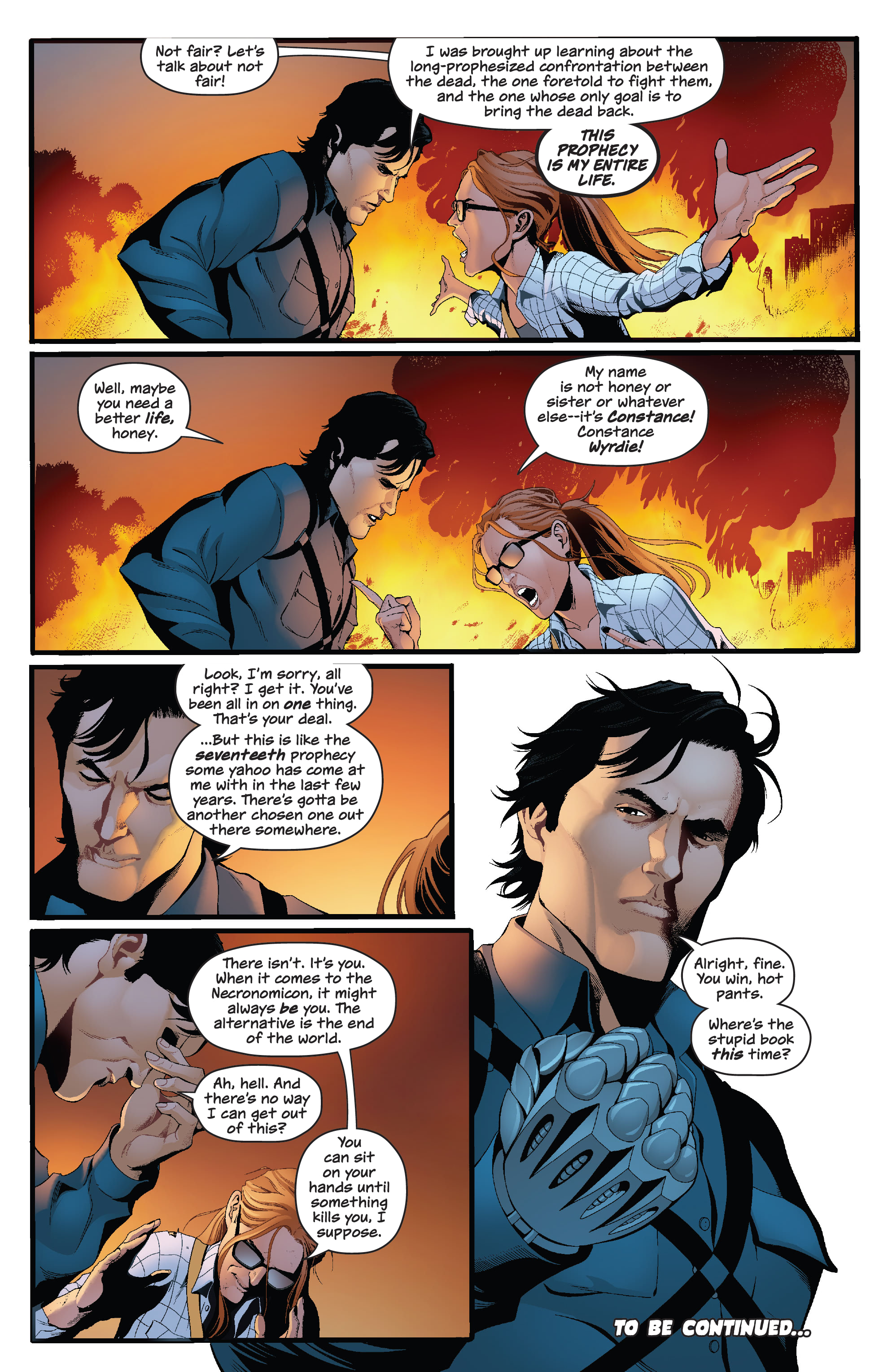 Read online Army of Darkness Vs. Reanimator: Necronomicon Rising comic -  Issue #1 - 24