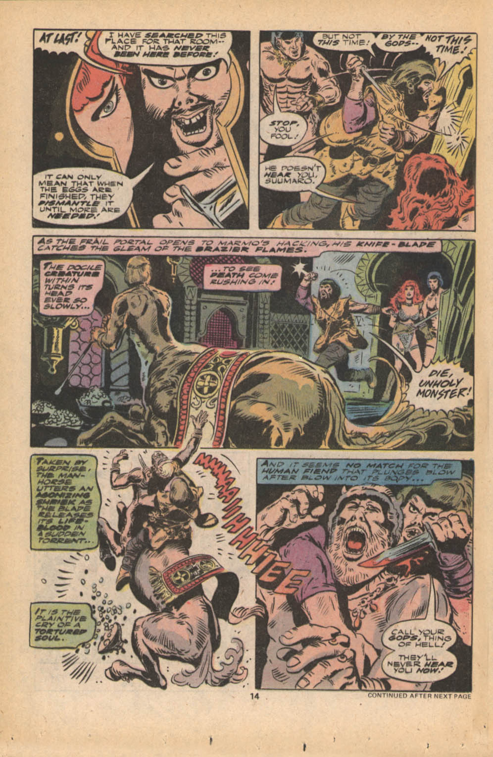 Read online Red Sonja (1977) comic -  Issue #10 - 11